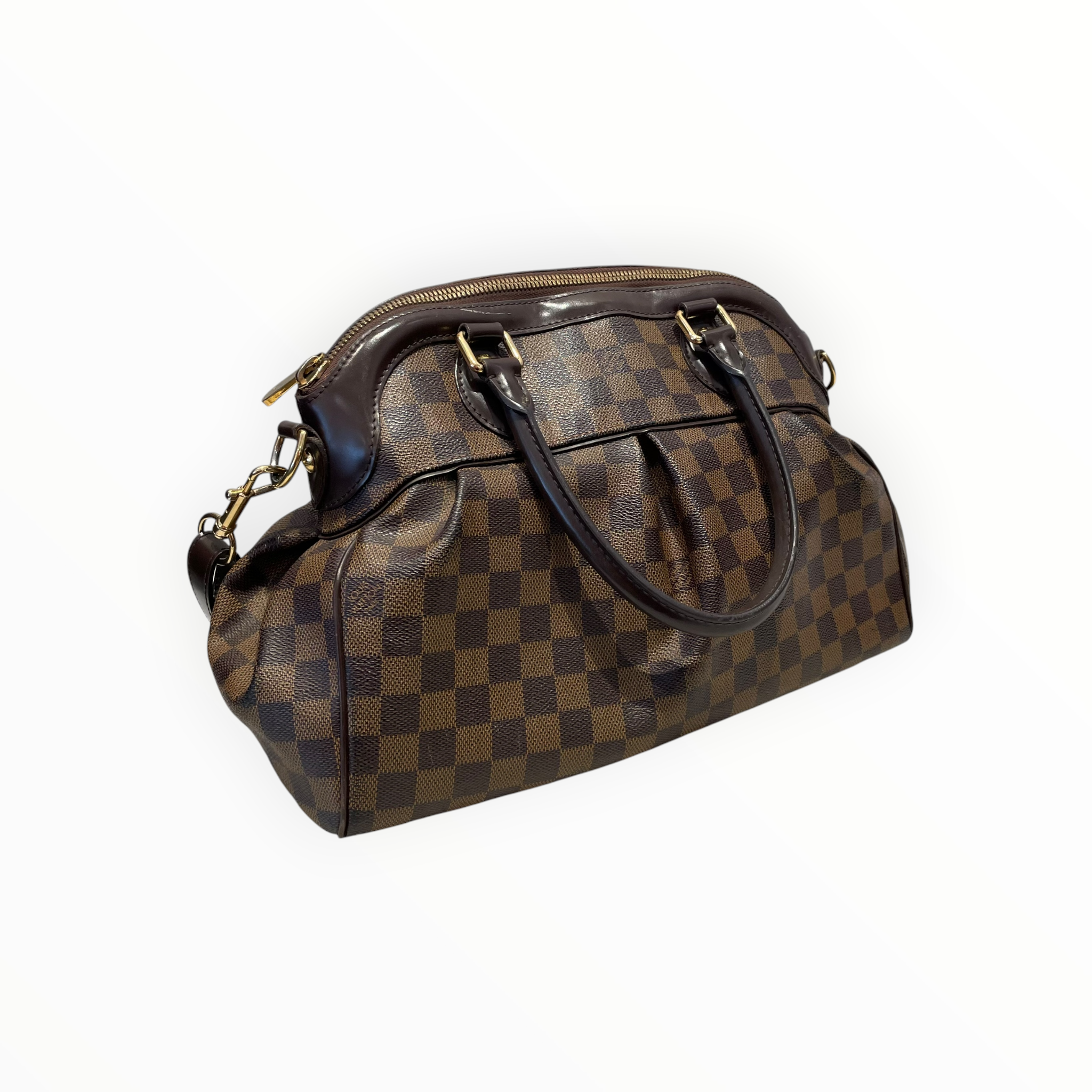 LOUIS VUITTON/Hand Bag/Monogram/Leather/BRW/Damier Ebene view 5
