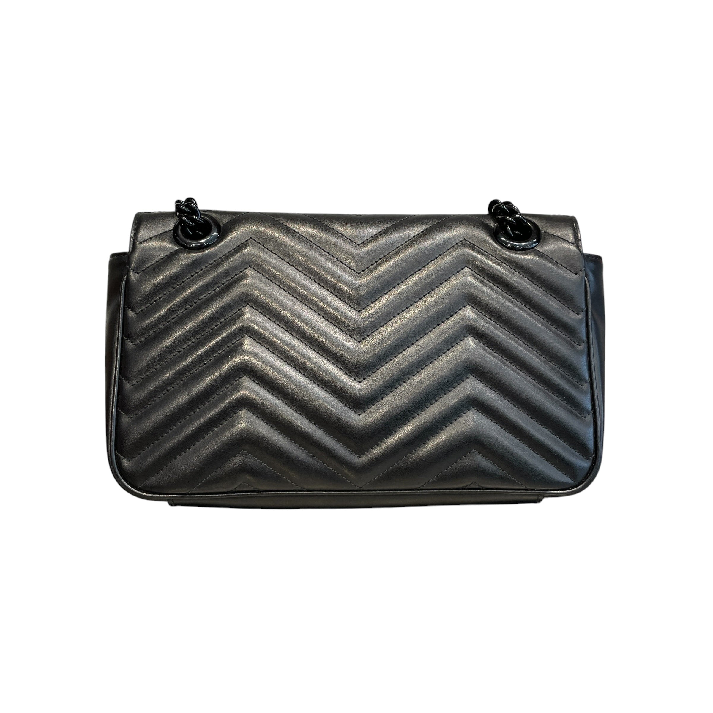 GUCCI/Bag/Leather/BLK/GUCCI LEATHER HAND BAG view 2