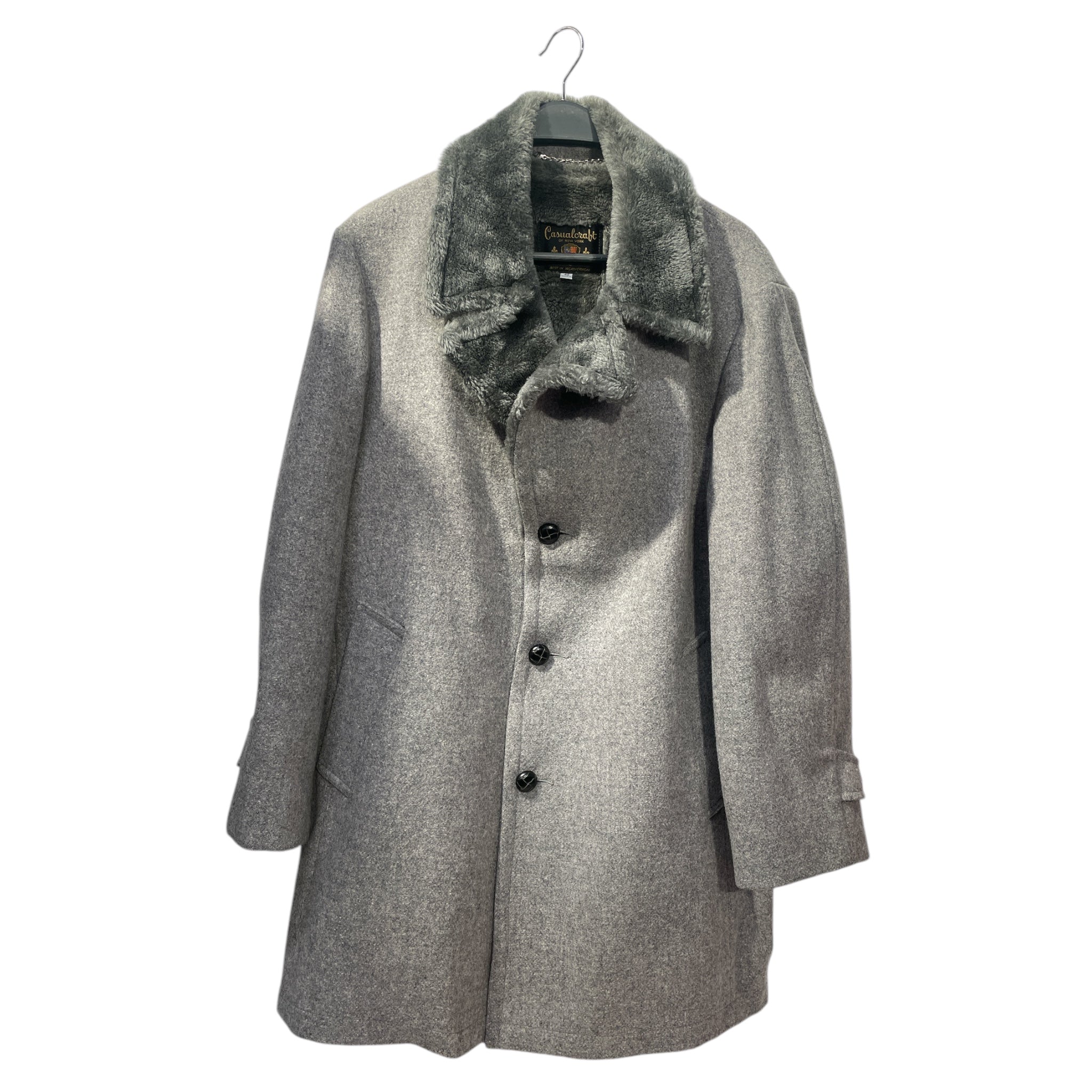 Casualcraft/Jacket/46/Wool/GRY/Faux Fur Lined view 1