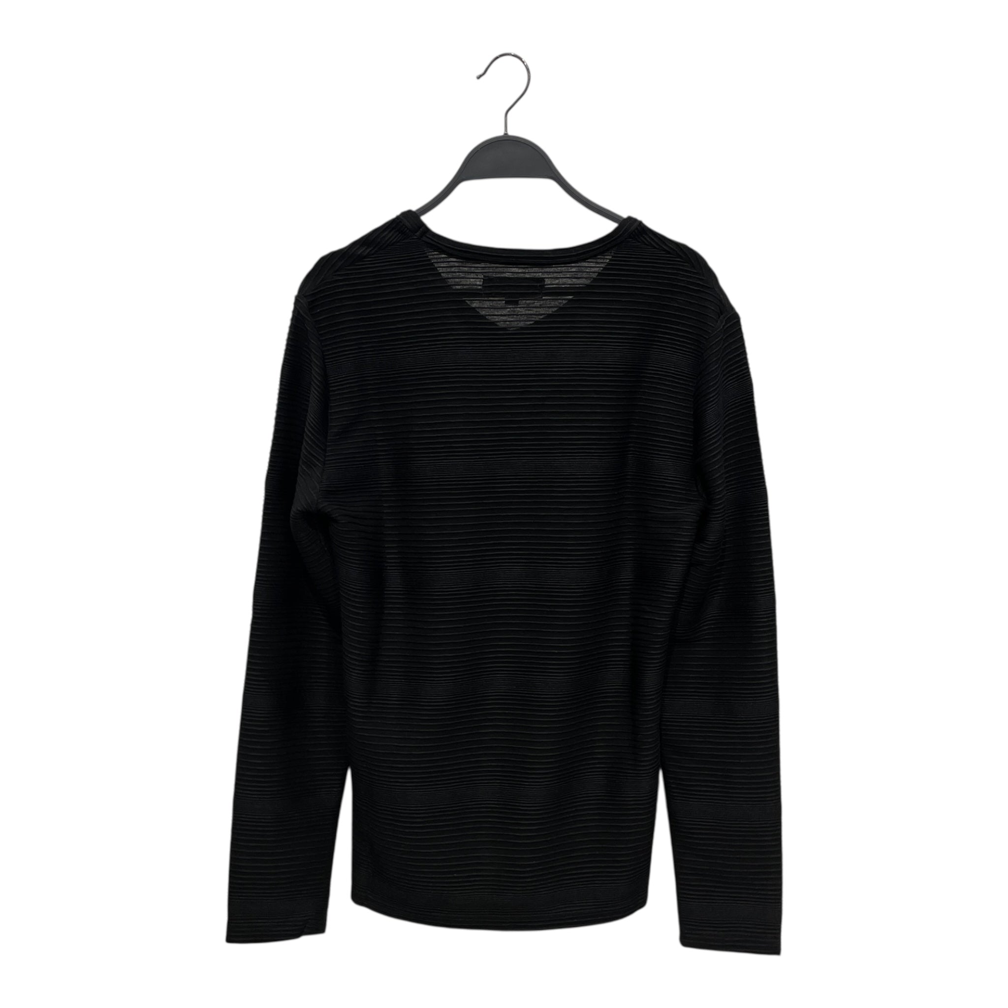 in the attic/LS T-Shirt/M/Nylon/BLK/V-NECK view 2