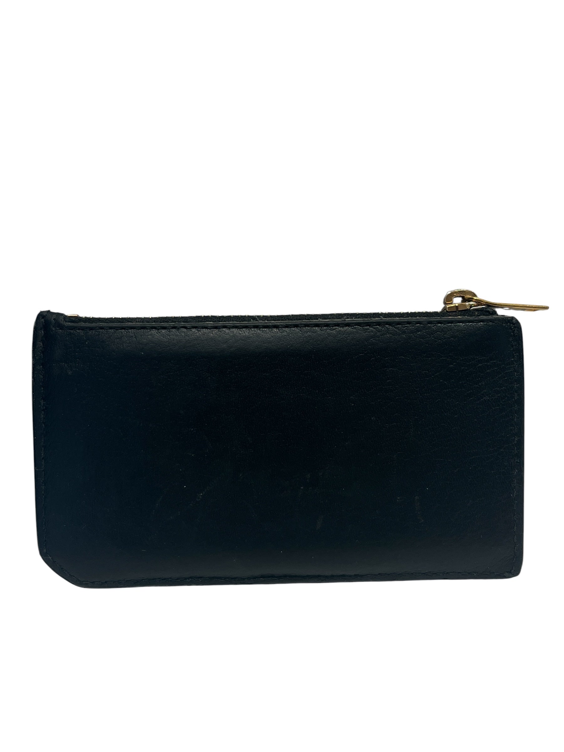 YVES SAINT LAURENT/Wallet/Leather/BLK/M's/ view 2