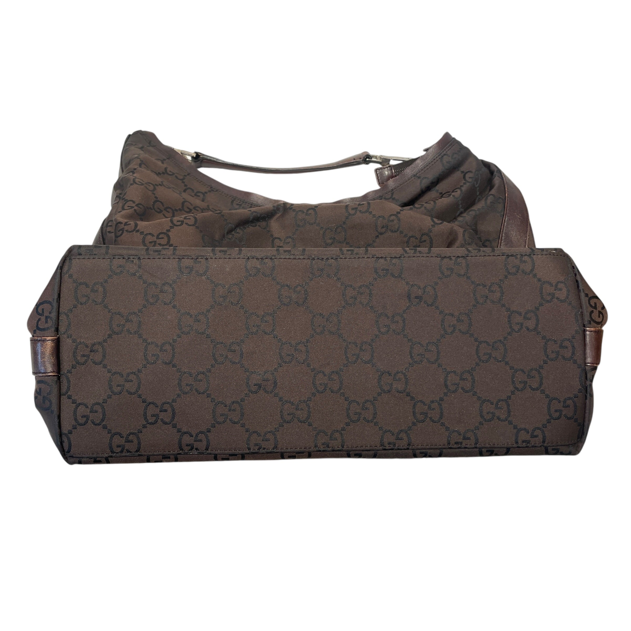 GUCCI/Bag/Monogram/Nylon/BRW/GG HOBO XL view 3