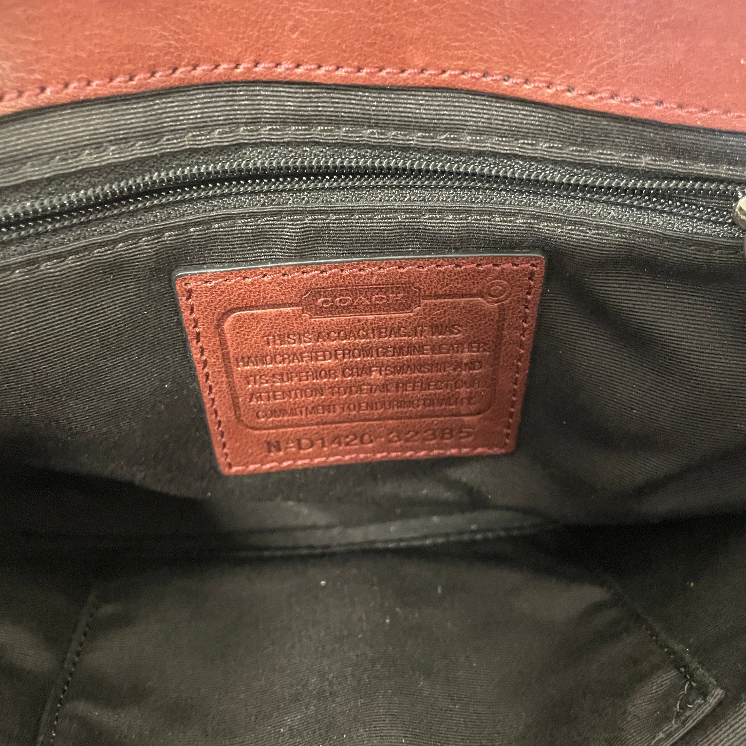 COACH/Bag/Leather/RED/bleecker brooklyn snakskin view 6