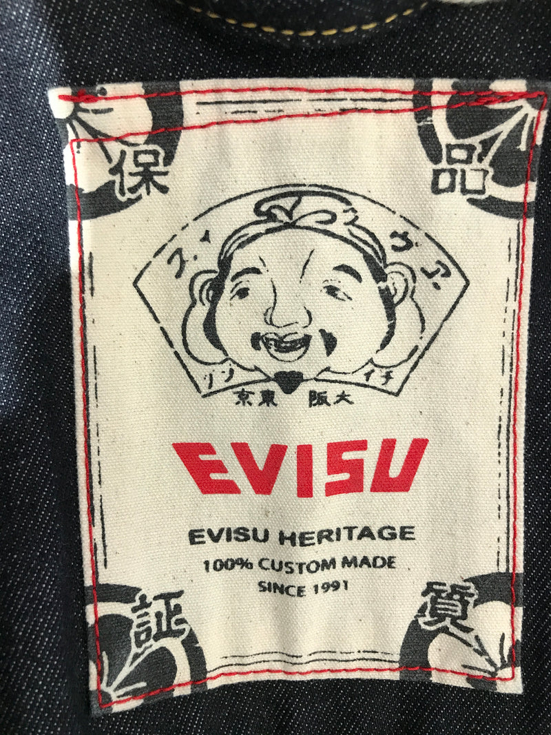 EVISU/Jacket/L/Cotton/IDG/
