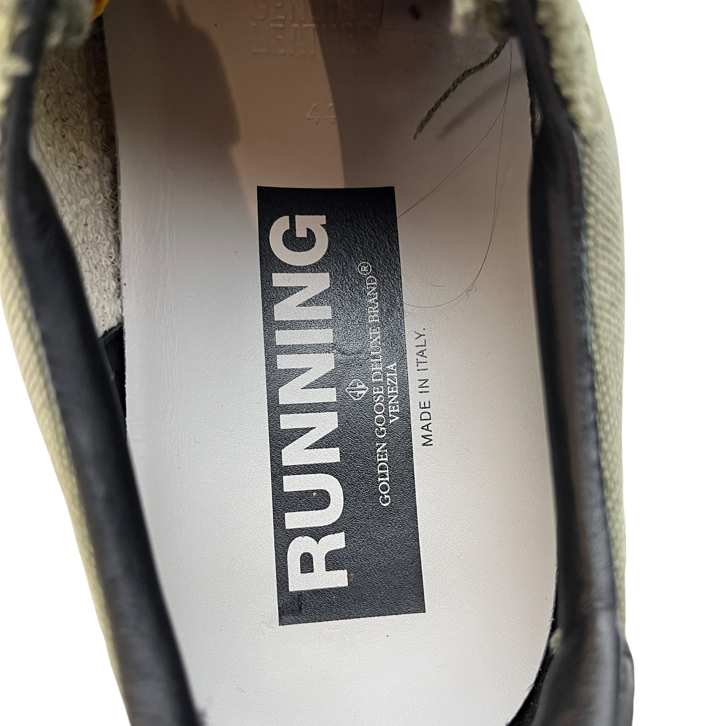 GOLDEN GOOSE/Low-Sneakers/EU 44/Denim/GRN/denim sneaker view 4