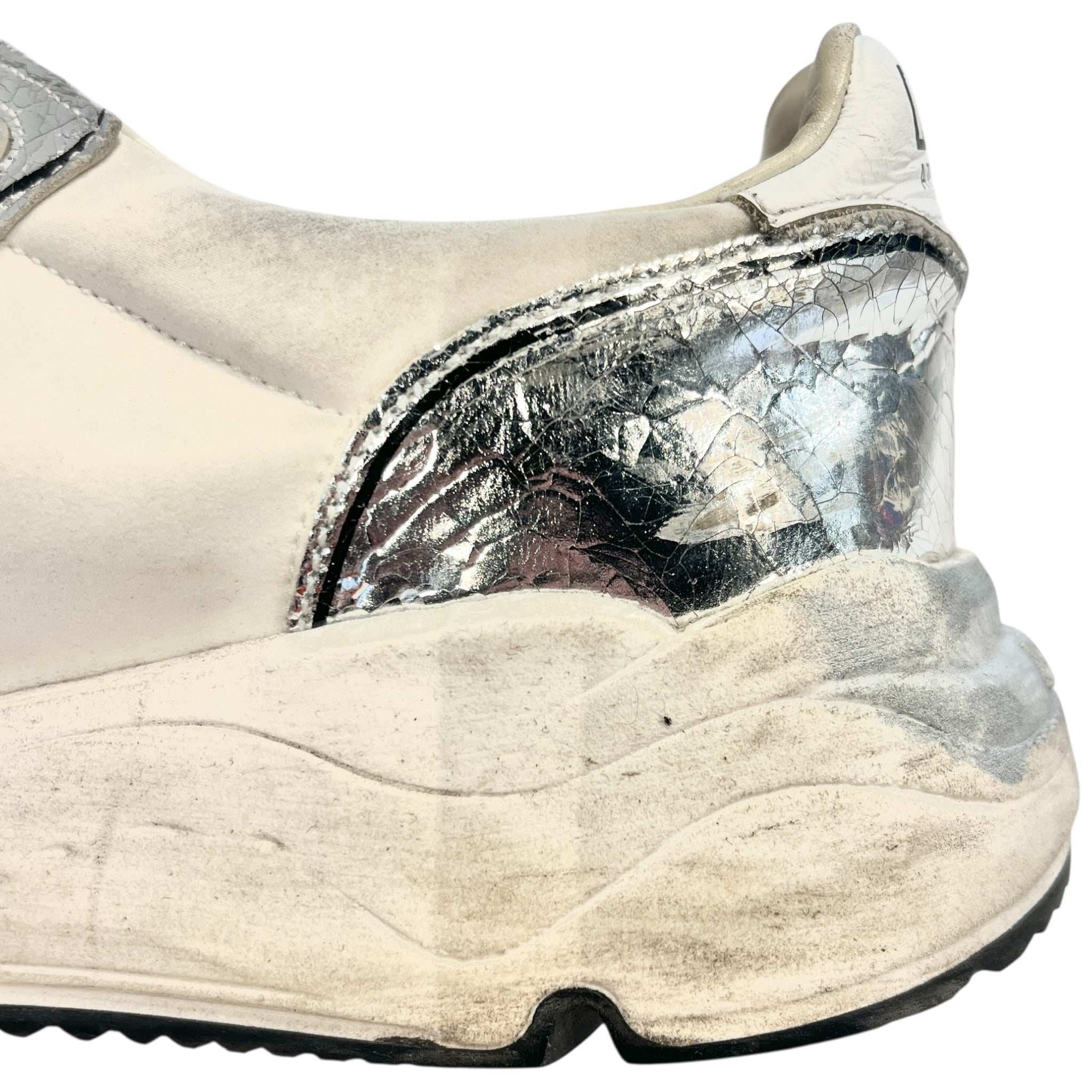 GOLDEN GOOSE/Low-Sneakers/EU 40/CRM/SILVER RUNNING SHOES view 4