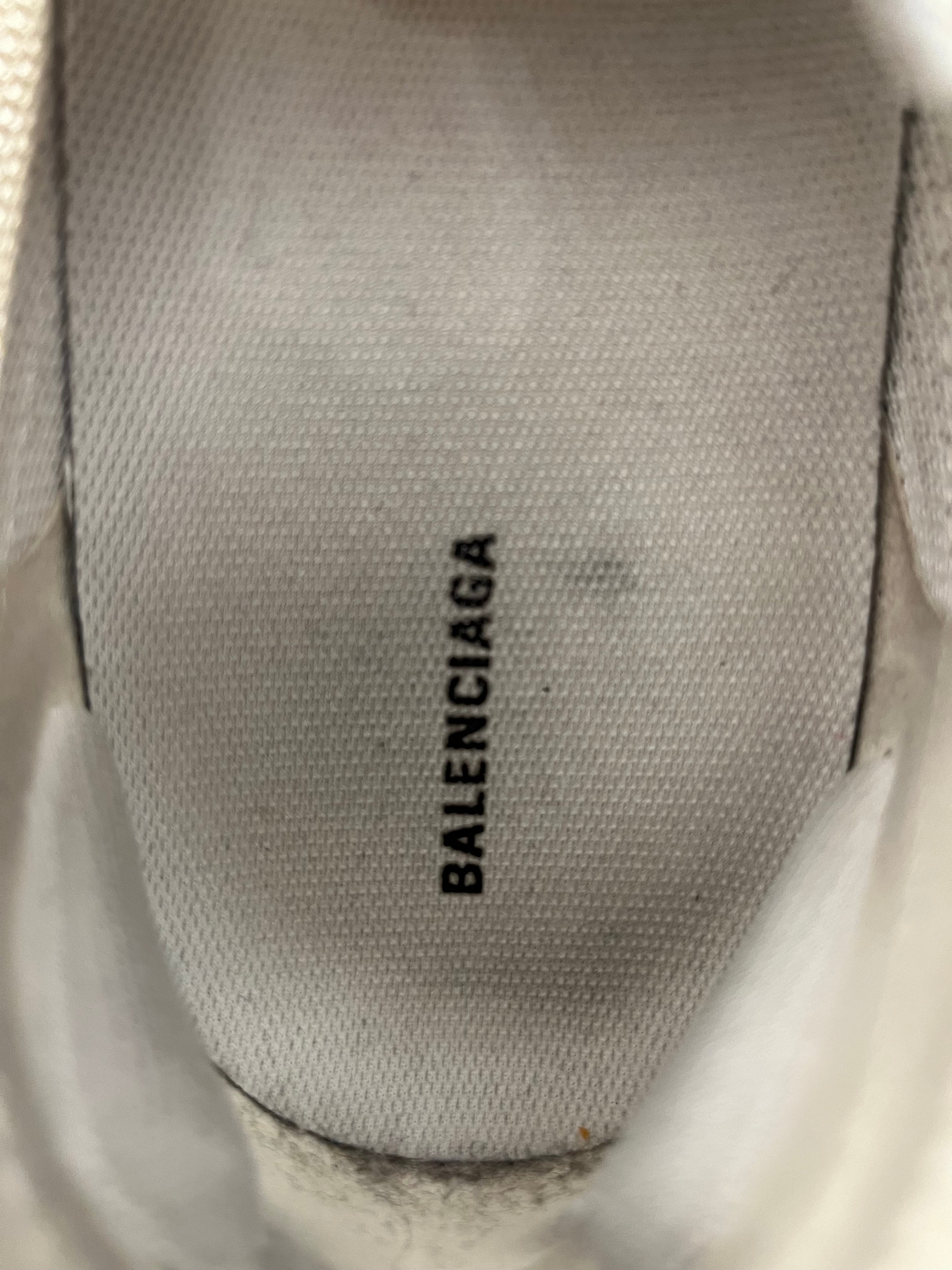 BALENCIAGA/Low-Sneakers/EU 42/Polyester/WHT/ view 3
