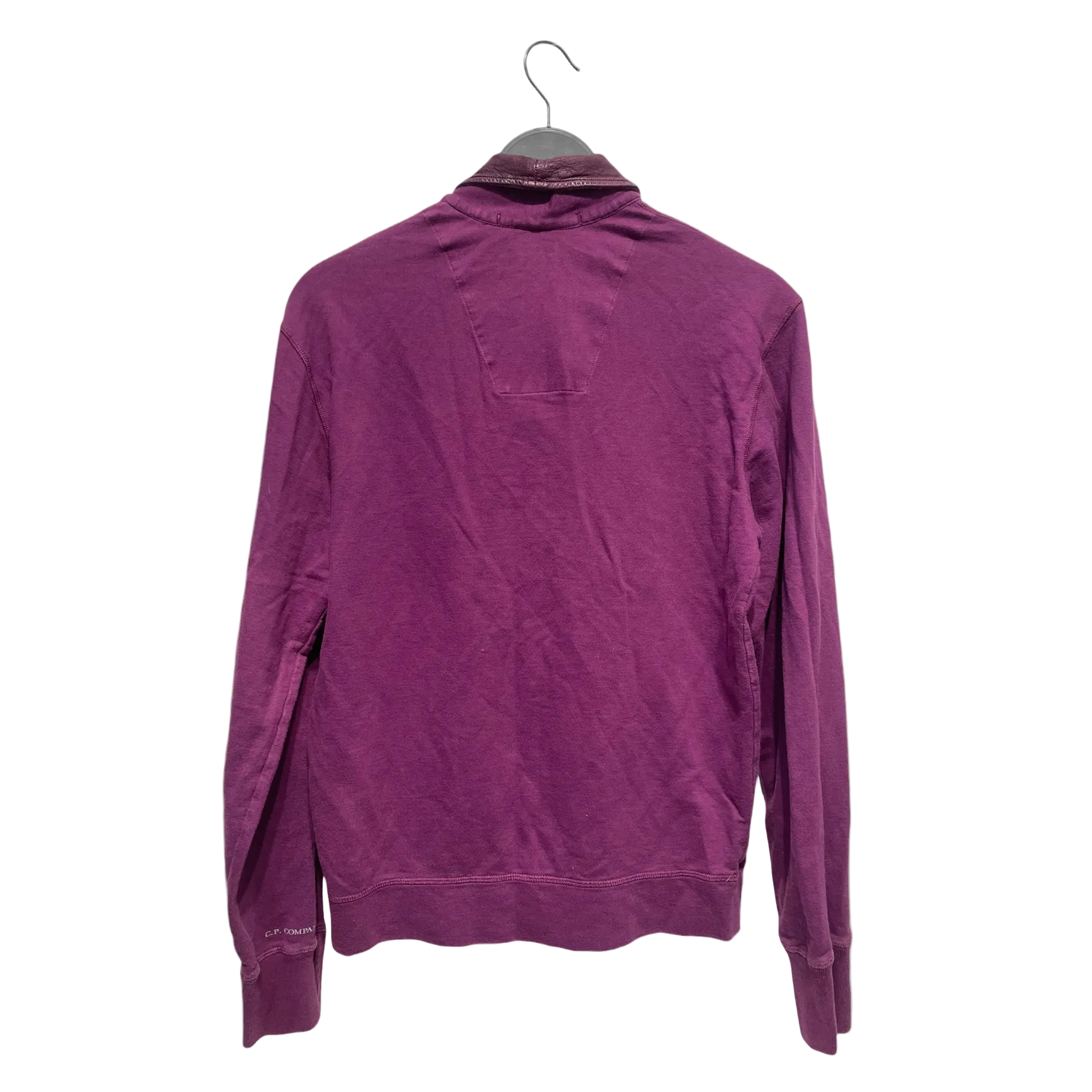 C.P.COMPANY/LS Shirt/M/Cotton/PPL/LS POLO view 2
