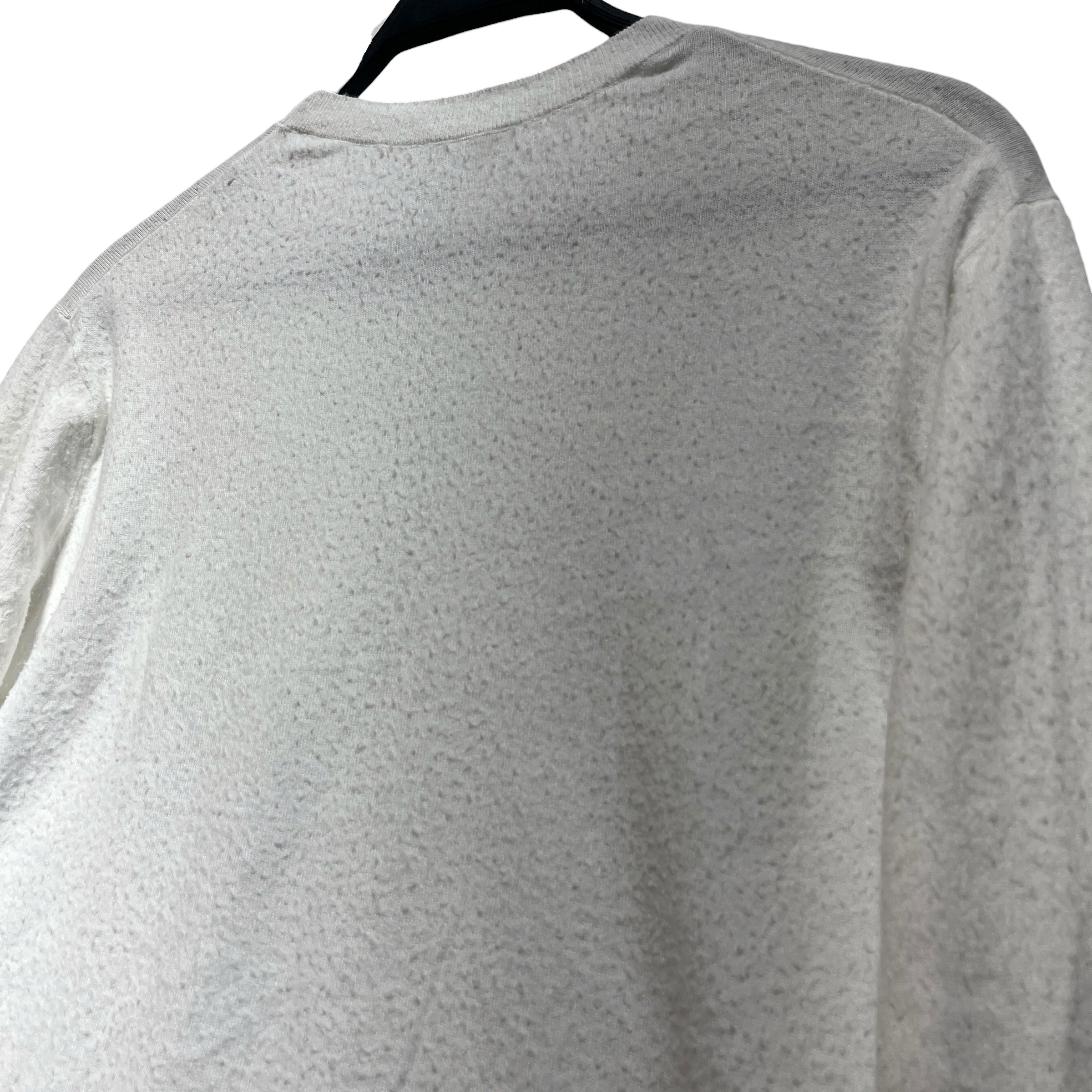 THE ROW/LS T-Shirt/S/Cotton/WHT/PILLED view 4
