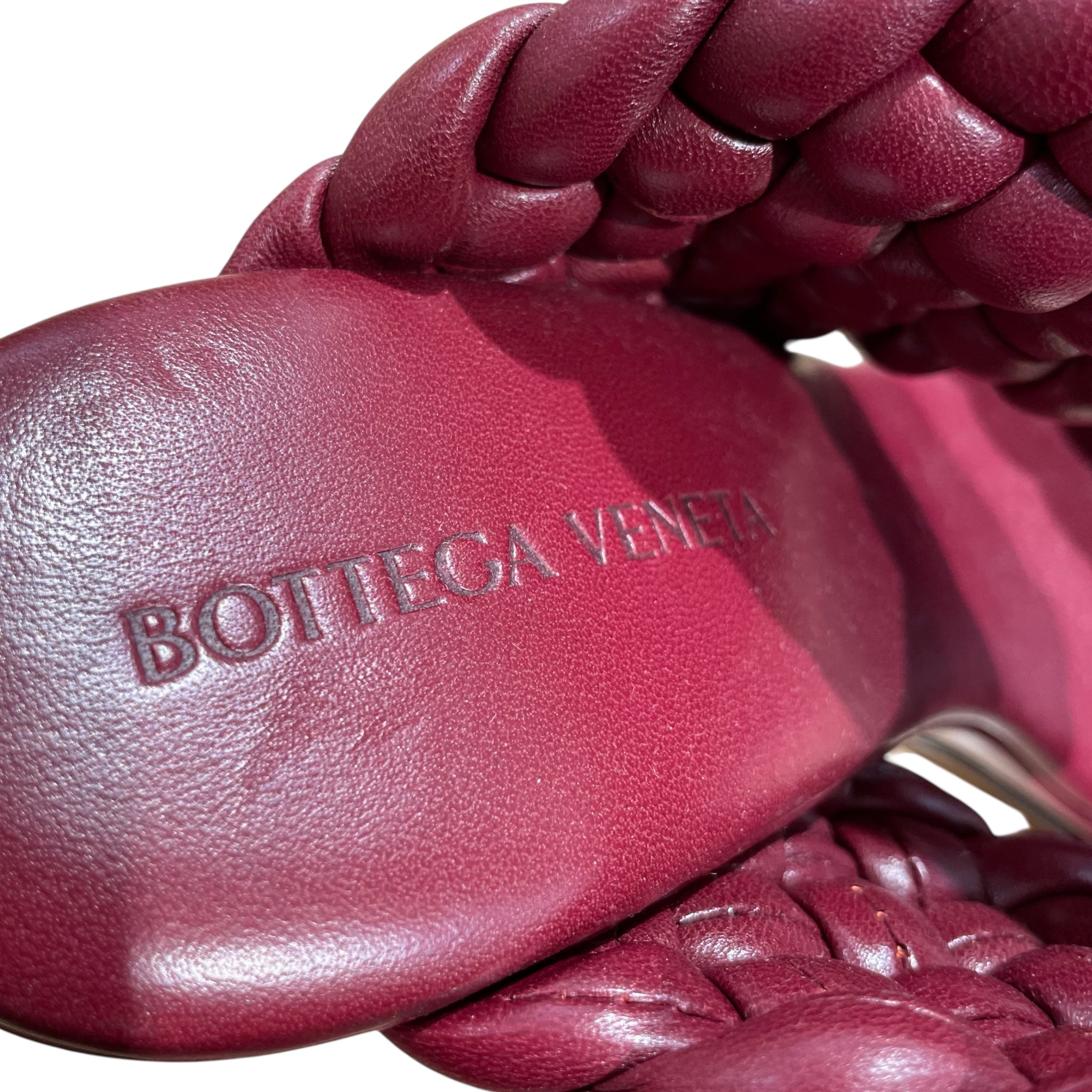 BOTTEGA VENETA/Heels/EU 38.5/Leather/BRD/Basket Twist Weave view 5