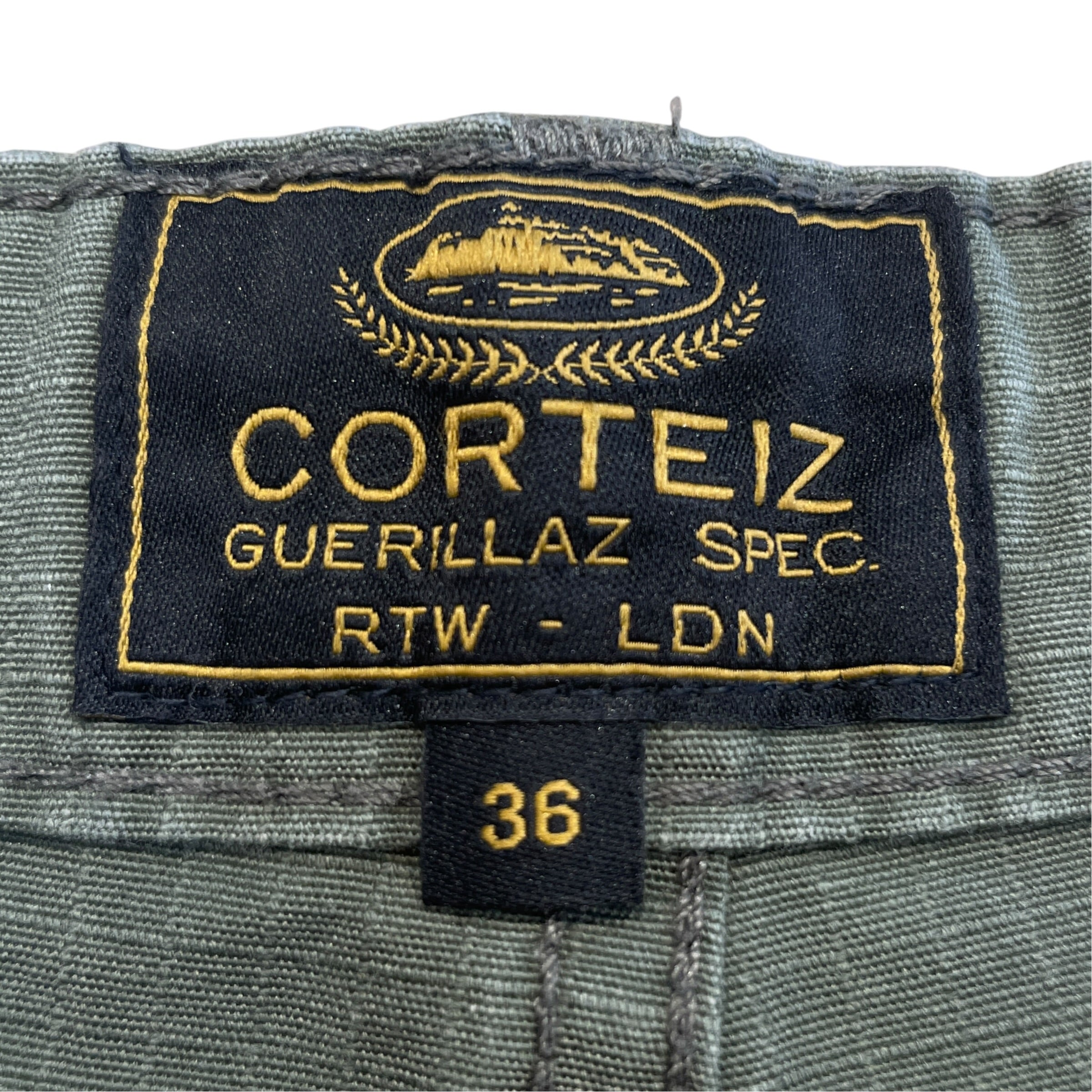 Corteiz/Pants/36/Cotton/GRN/ARMY Cargo Pants view 3
