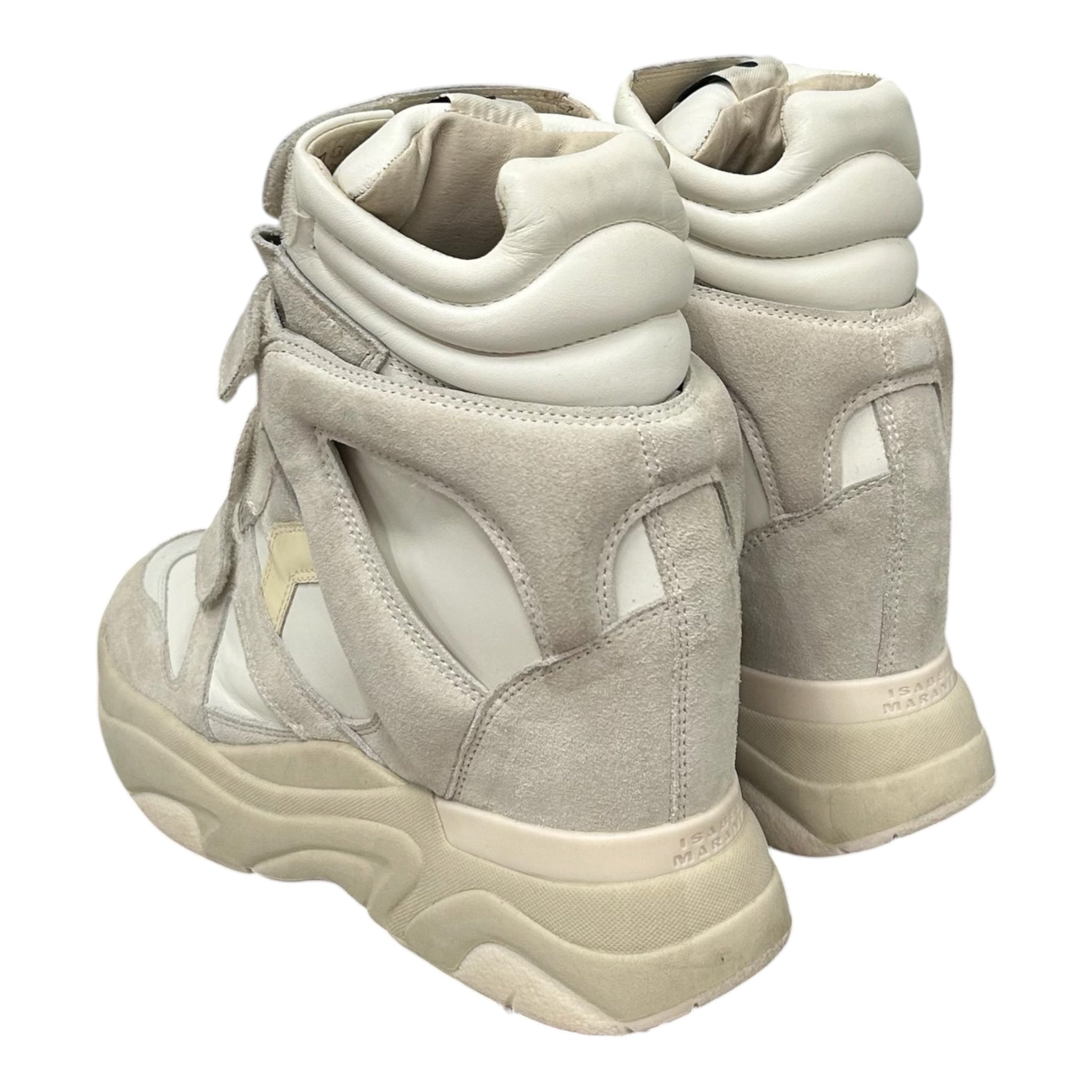 ISABEL MARANT/Hi-Sneakers/US 7.5/Leather/CRM/BALSKEE view 2