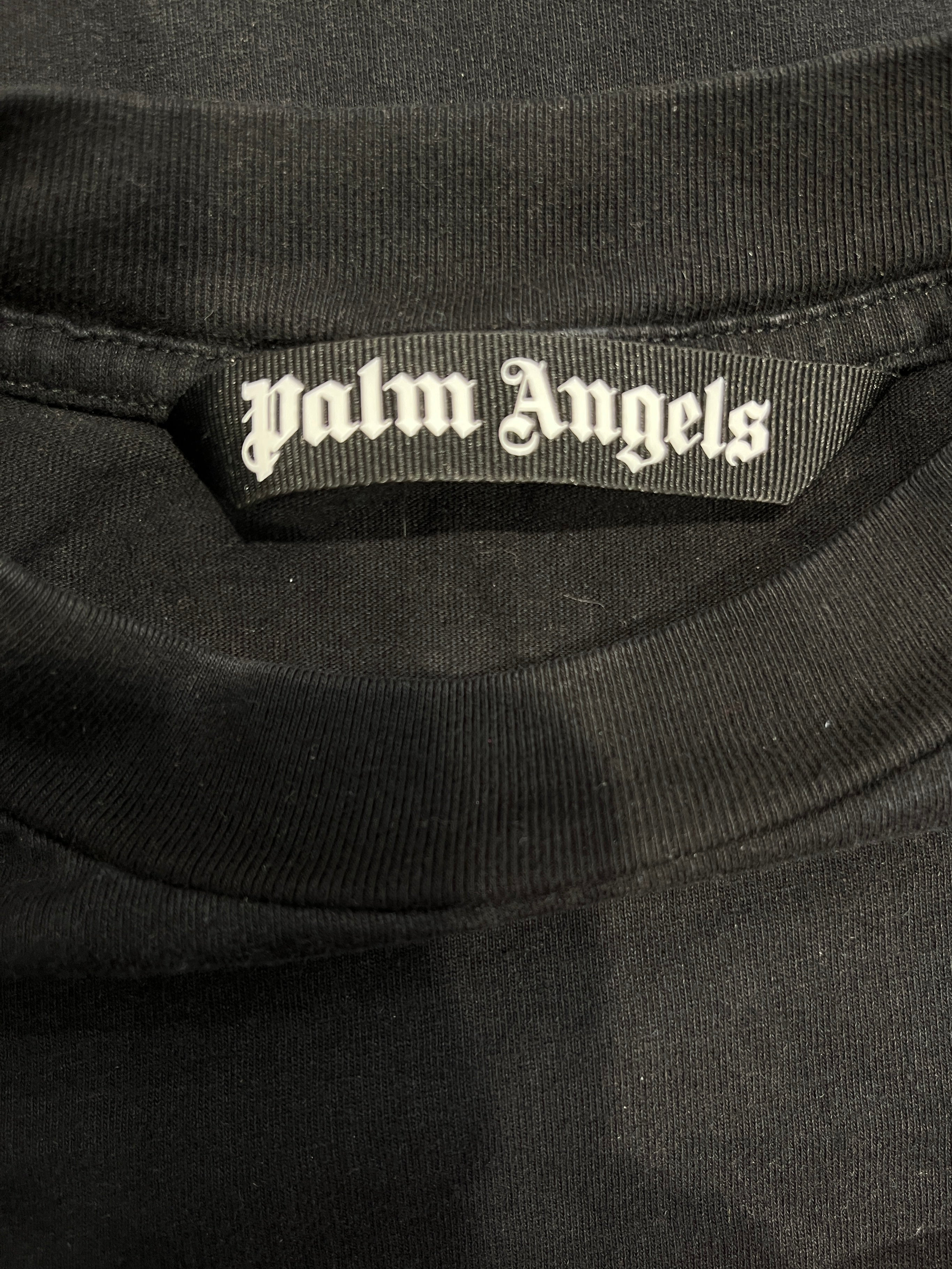 Palm Angels/T-Shirt/XS/Cotton/BLK/BEAR DESIGN view 3