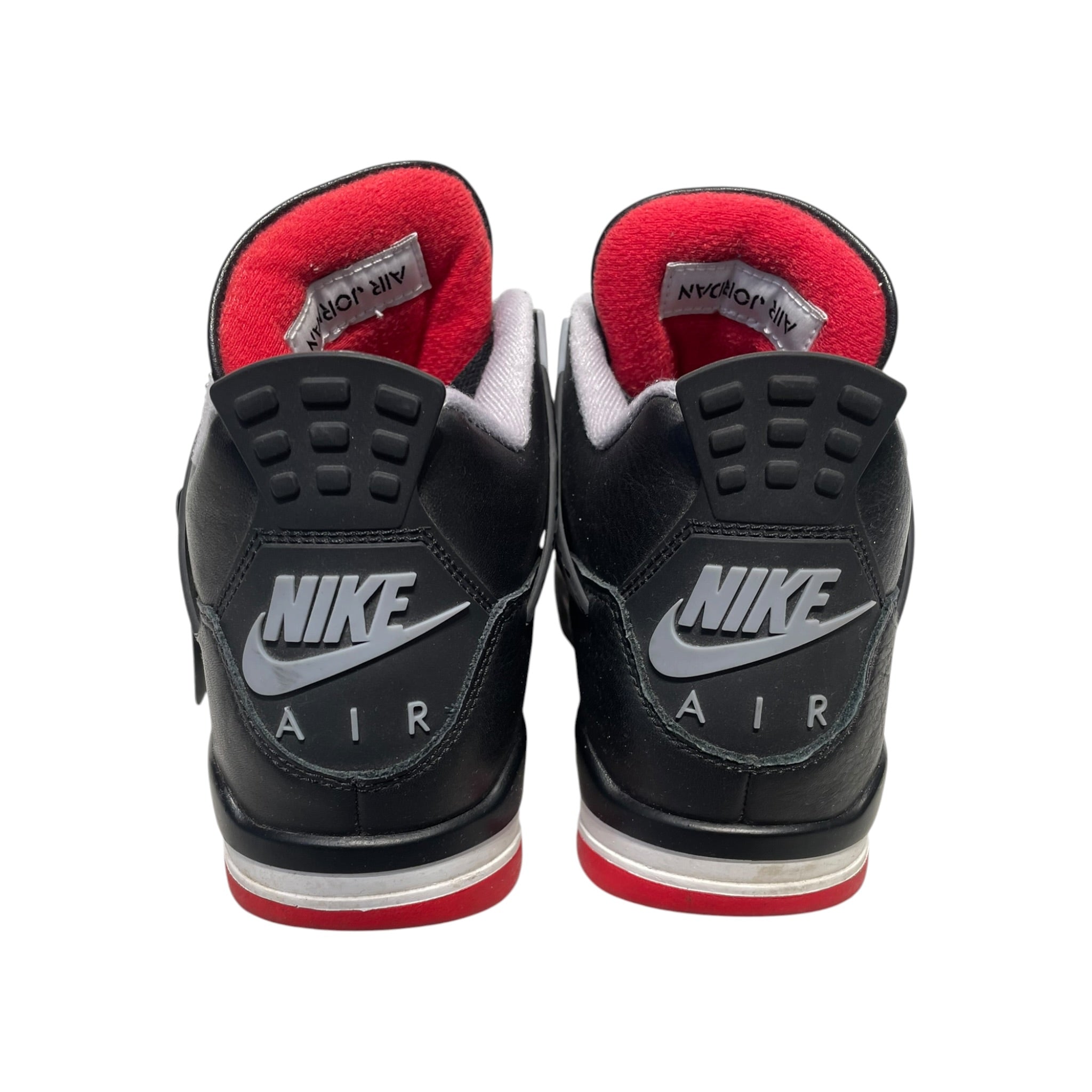 NIKE/AIR JORDAN 4/Hi-Sneakers/US 8.5/Leather/BLK/FV5029-006 view 2