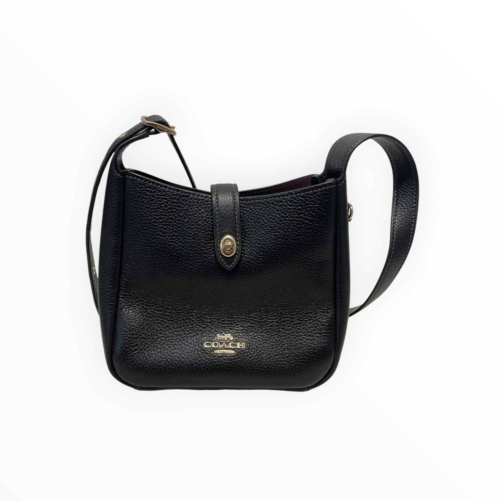 COACH/Cross Body Bag/Leather/BLK/MINI POUCH view 1