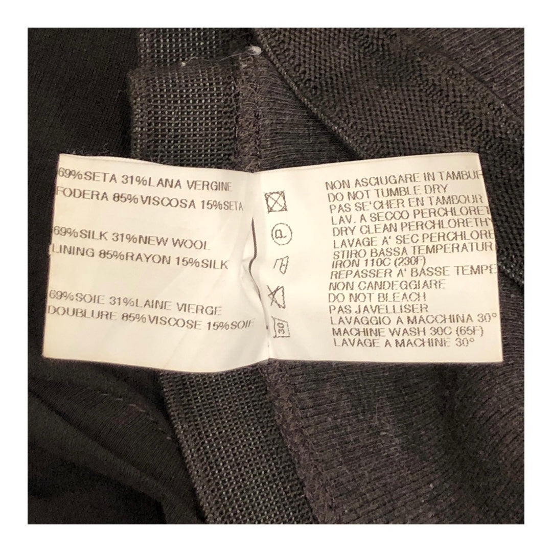 Rick Owens/Wide Leg Pants/8/Silk/BRW/ view 3