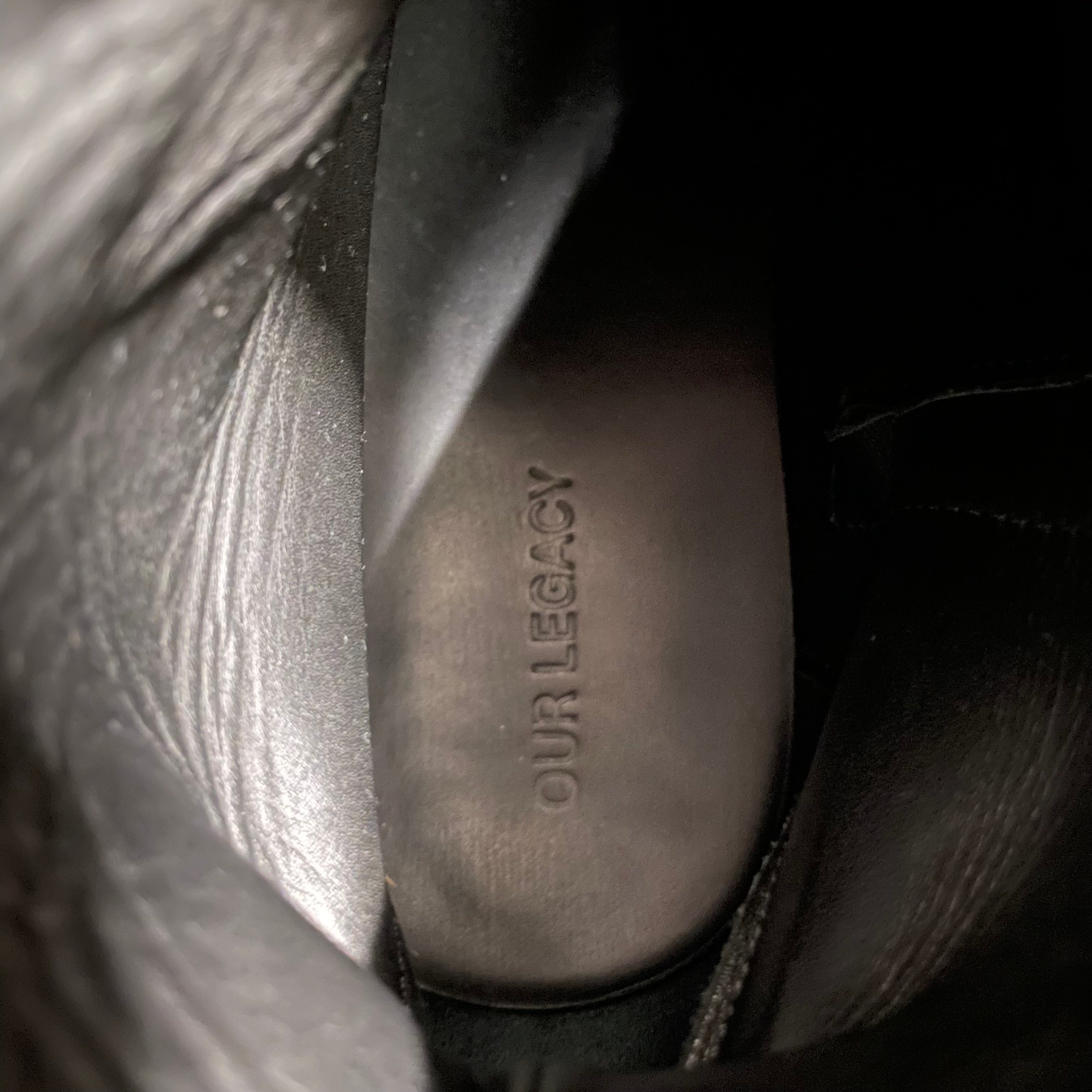 OUR LEGACY/Boots/EU 44/Leather/BLK/1280 226 05 25 44 view 3