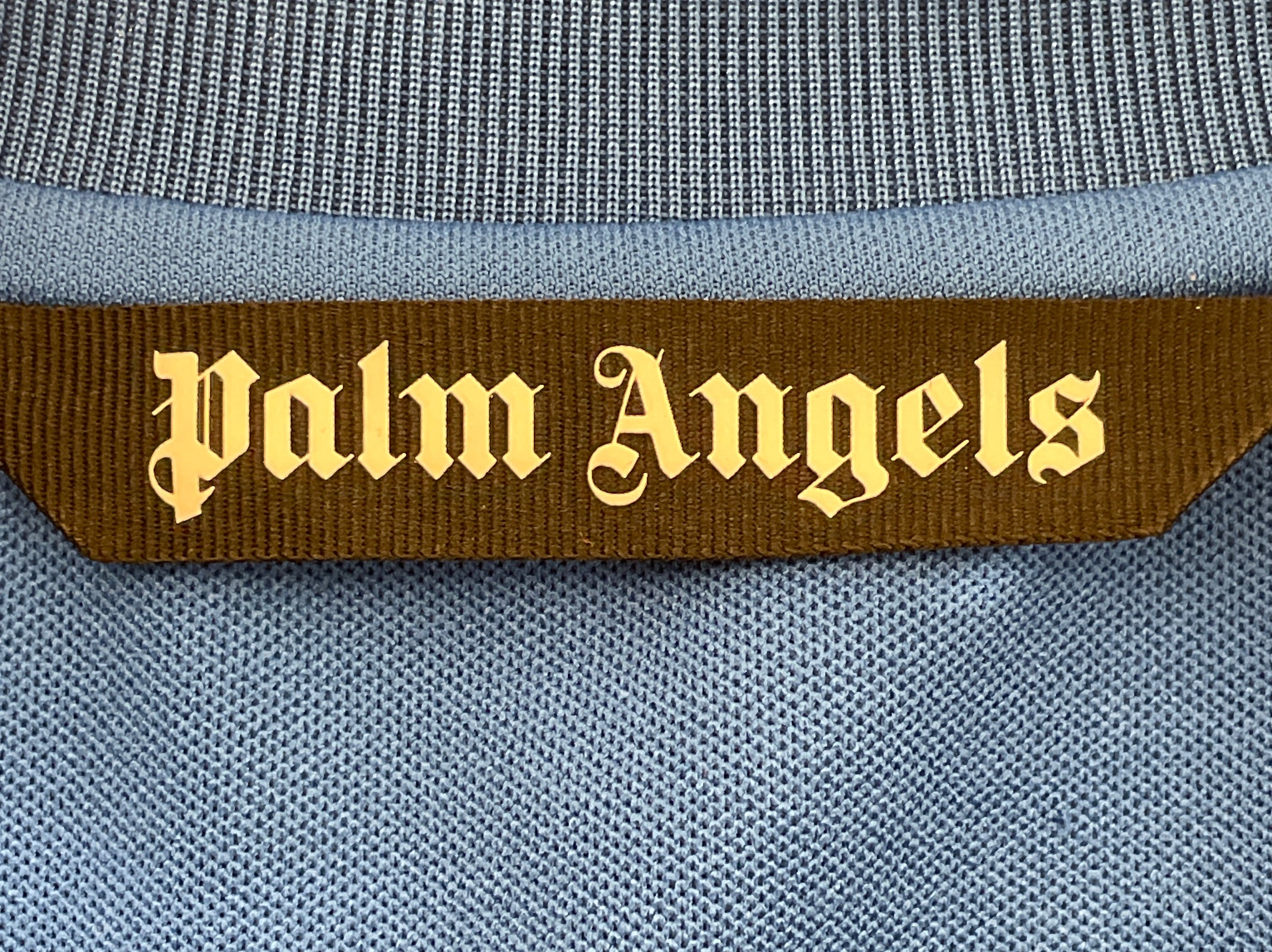 Palm Angels/Jacket/M/Cotton/BLU/Stripe/PAL,M ANGELS T&B SET view 3