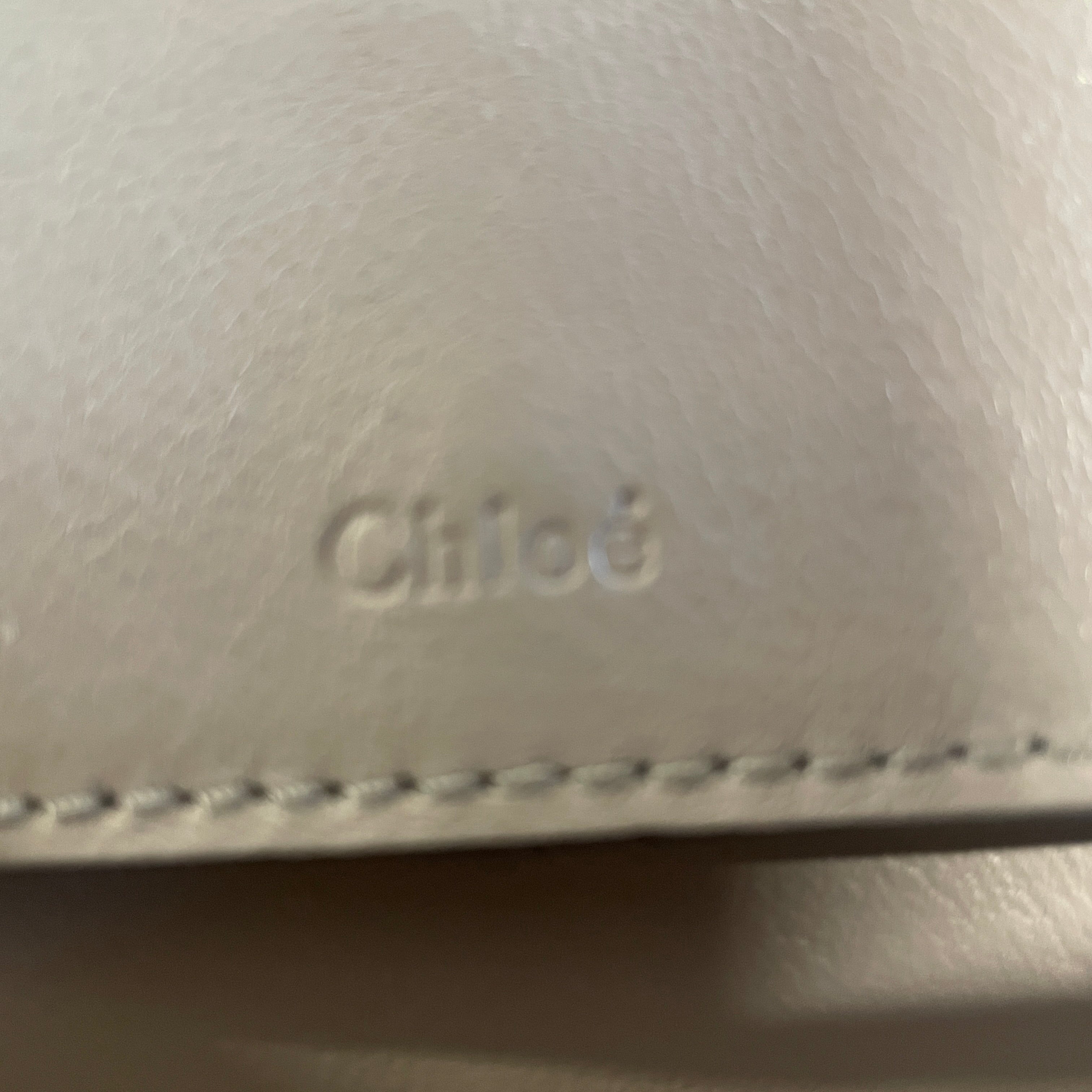 Chloe/Hand Bag/Leather/GRY/XRTQCVB/CROCODILE/GOLD "C" view 5