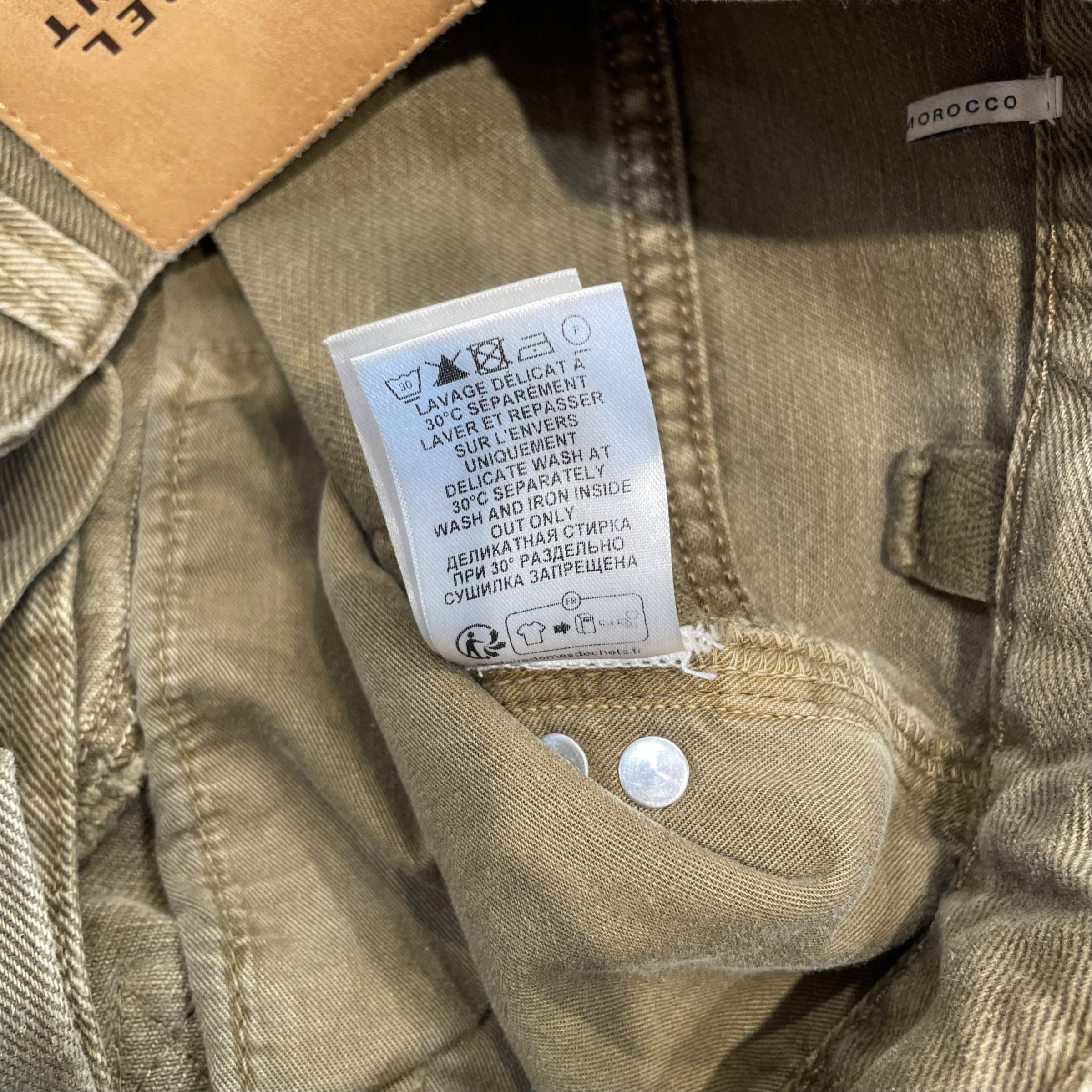 ISABEL MARANT/Bottoms/34/Denim/GRN/Brinley Buckle Jeans view 6