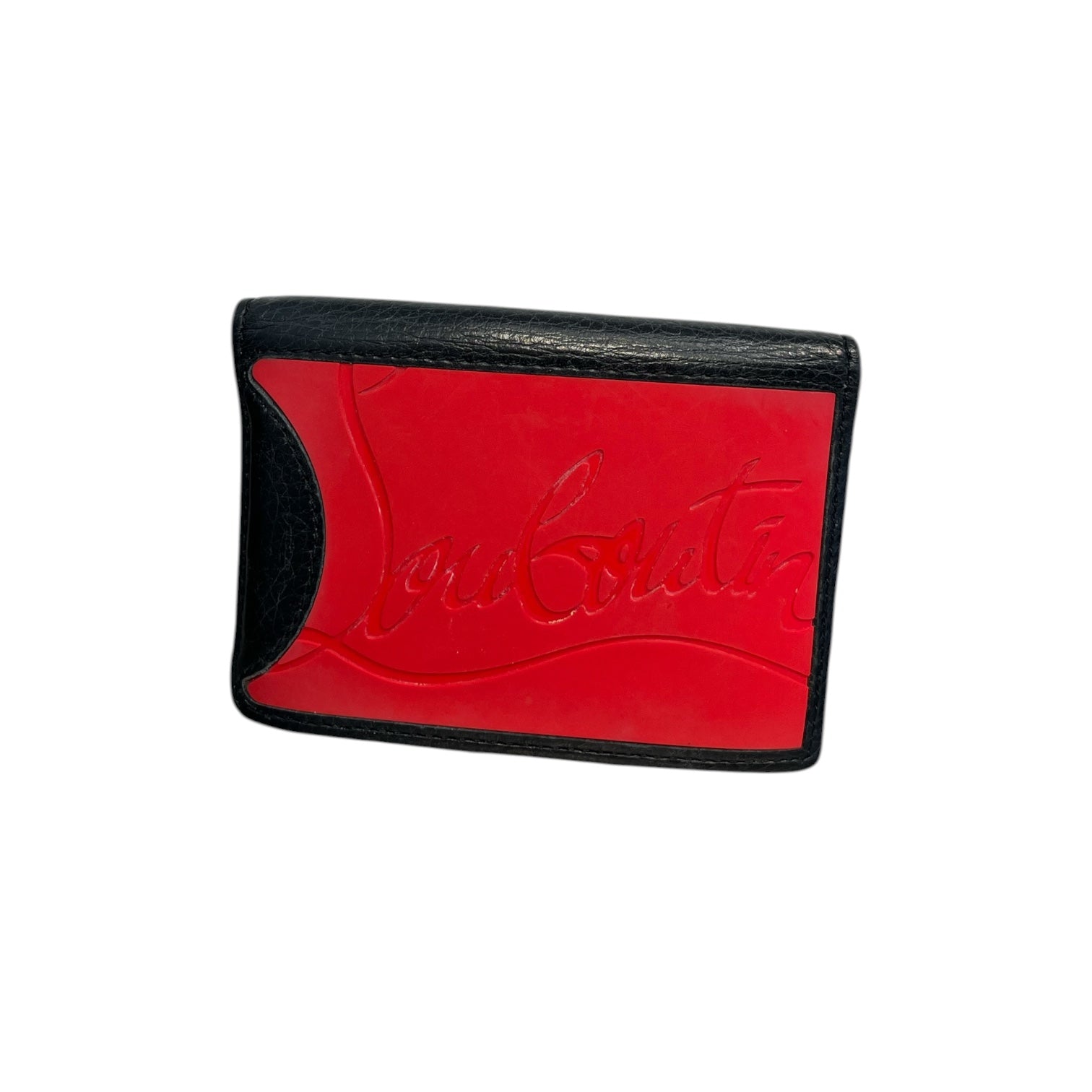 Christian Louboutin/Bifold Wallet/Leather/BLK/COOLCARD WALLET view 1