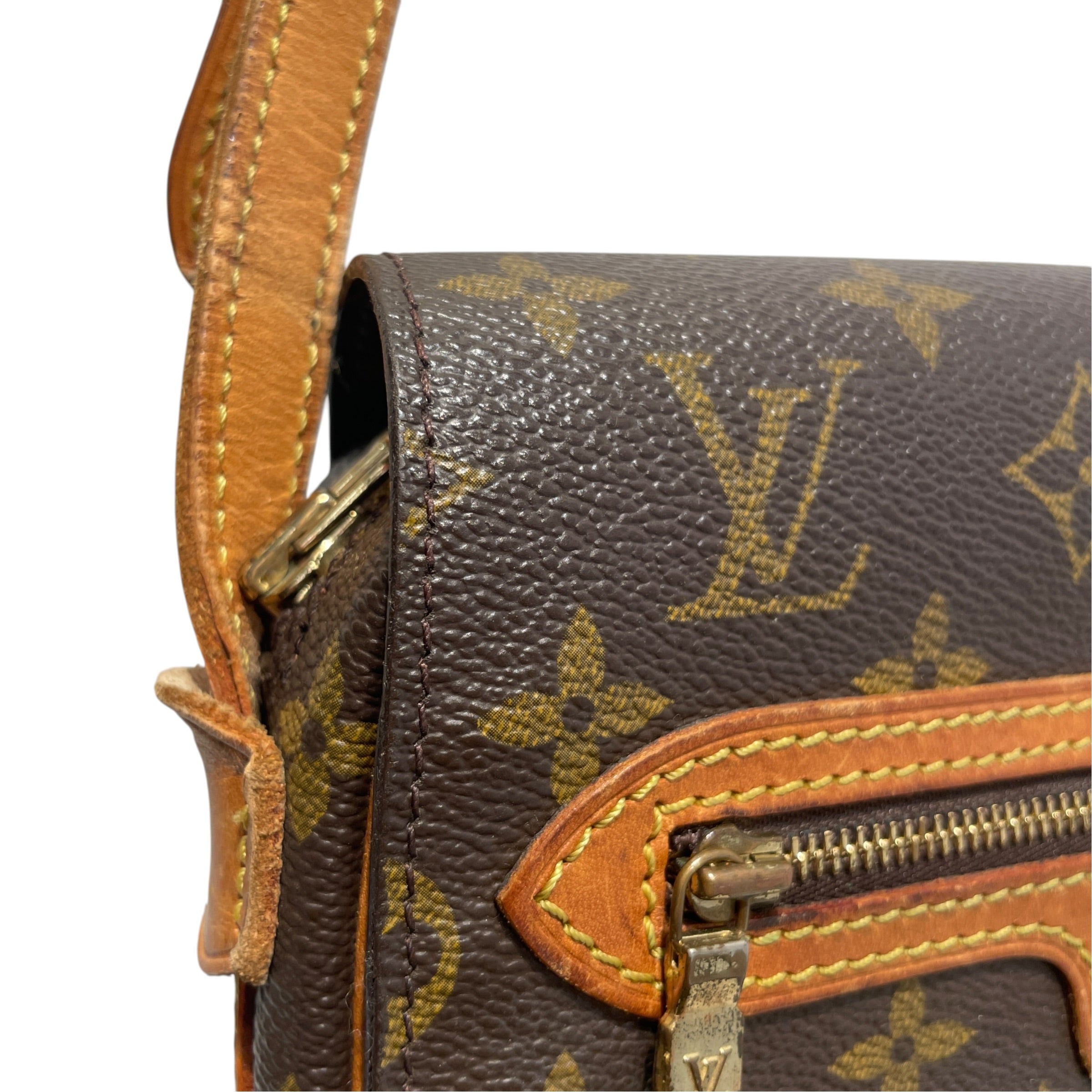 LOUIS VUITTON/Cross Body Bag/Monogram/Leather/BRW/Saint Germain 24 view 7