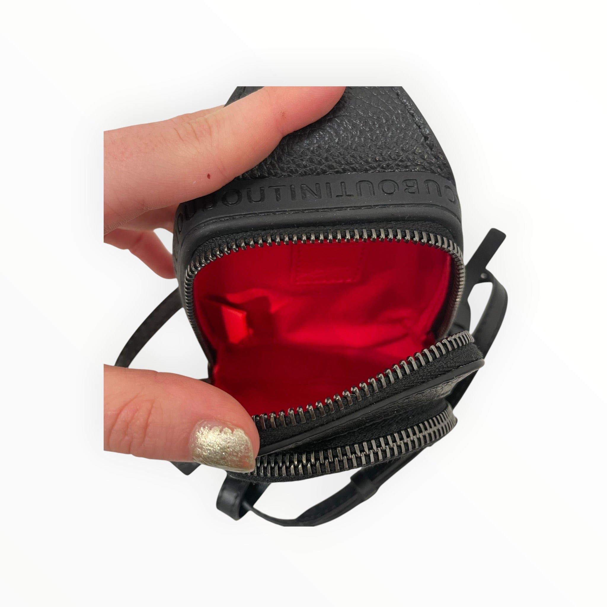 Christian Louboutin/Bag/Leather/BLK/ view 4