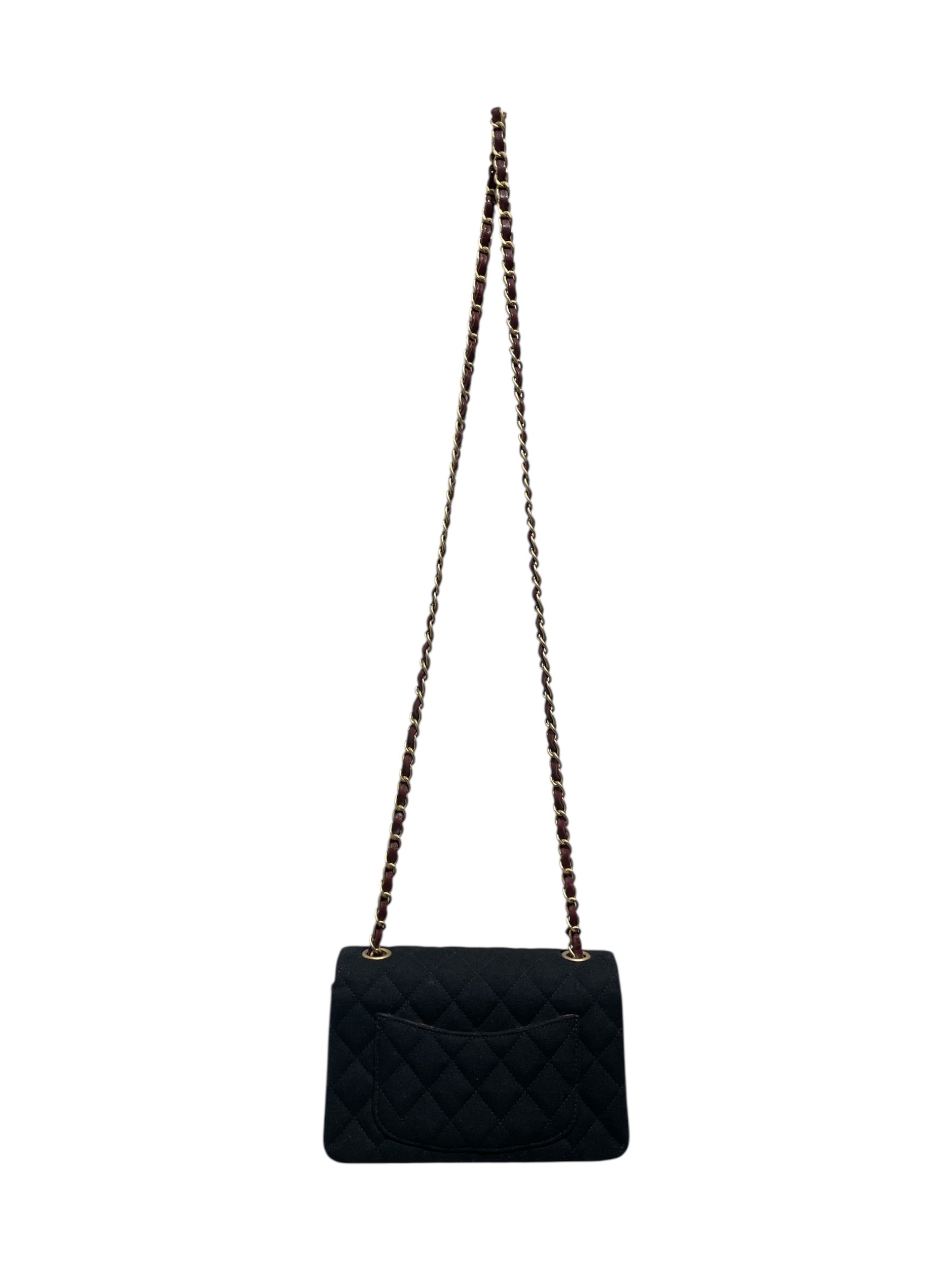 CHANEL/Cross Body Bag/Suede/BLK/Cruise Collection Matelasse view 2