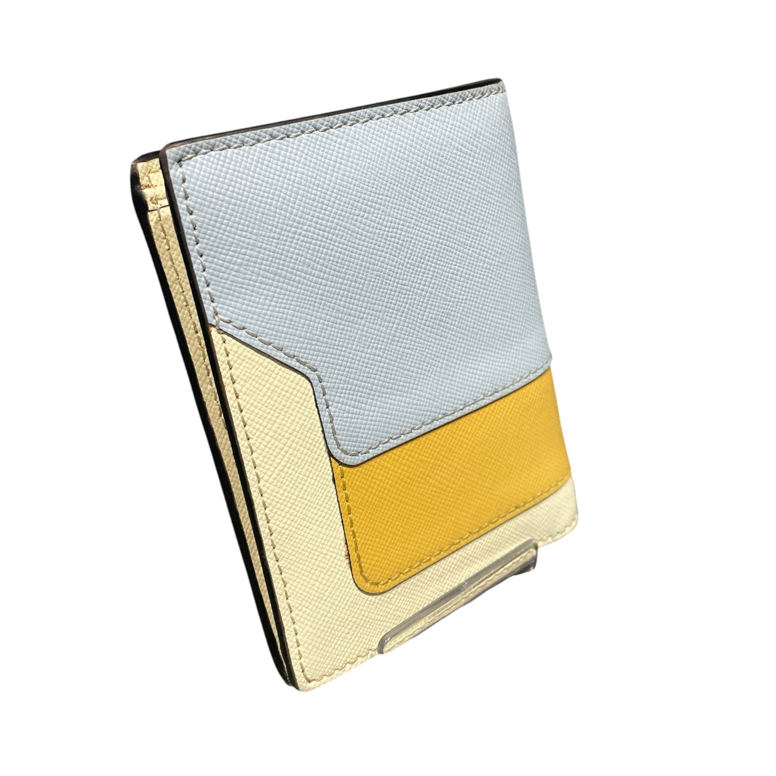 MARNI/Bifold Wallet/Border/Leather/IDG/L's/SAFFIANO LEATHER view 2