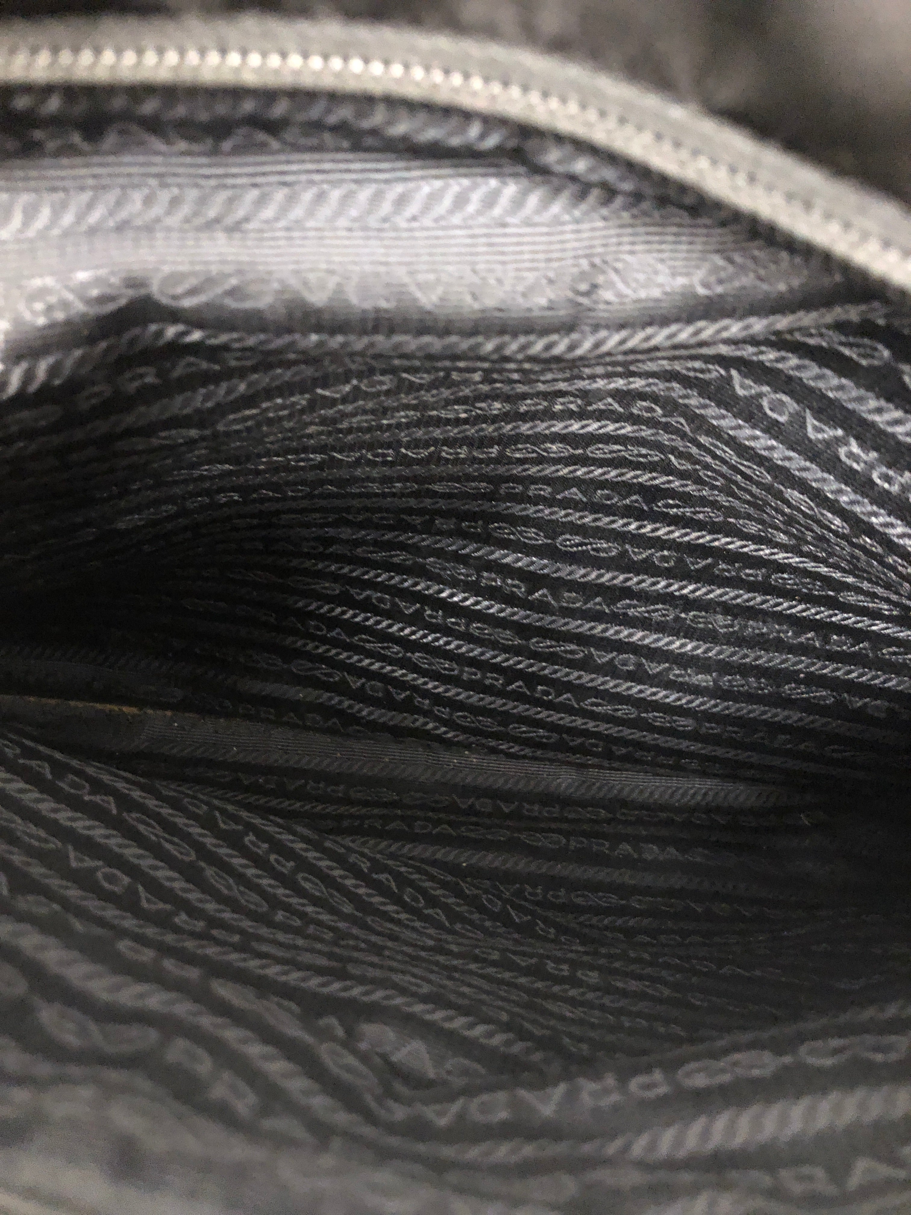 PRADA/Bag/Nylon/BLK/BUISINESS BAG view 5