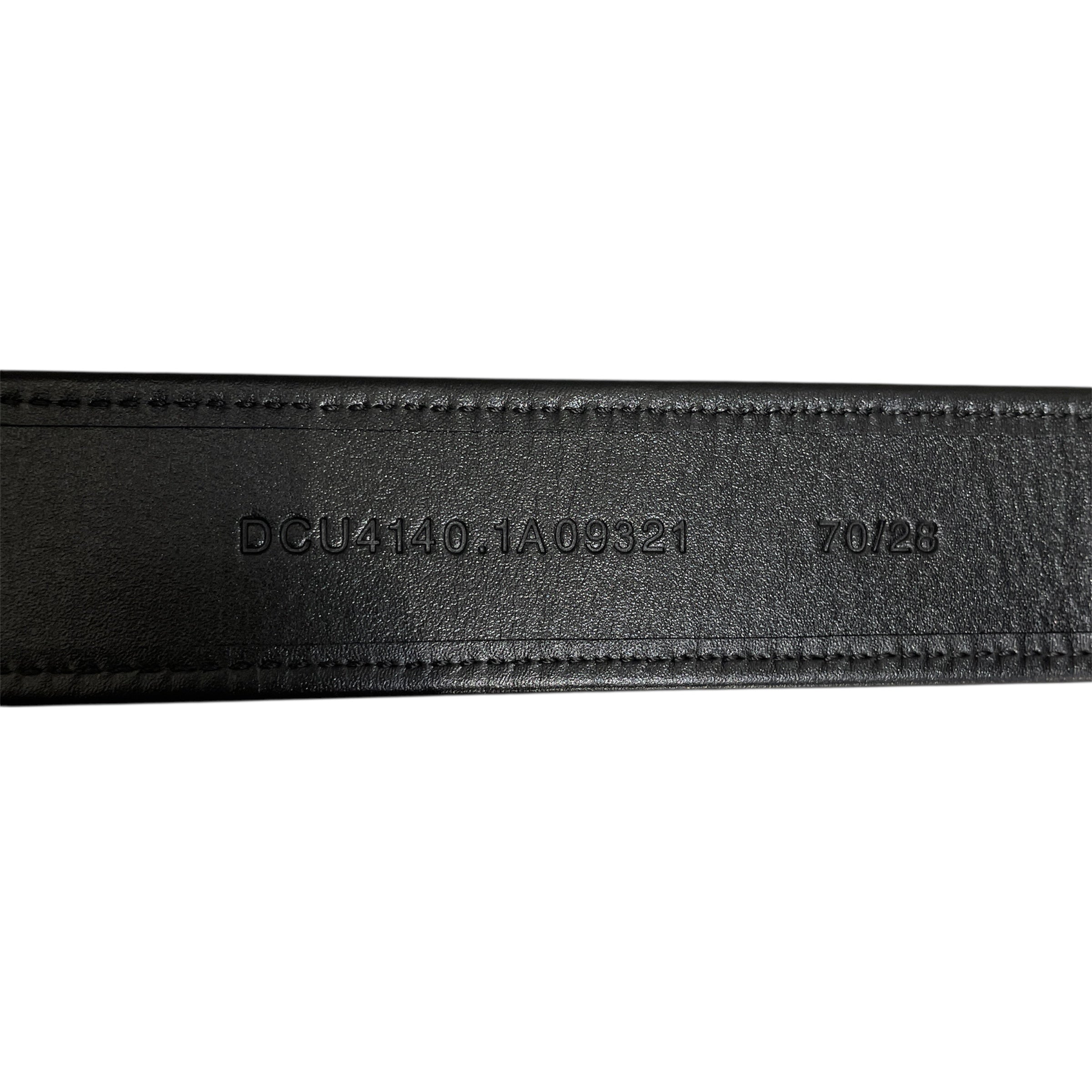VERSACE/Belt/All Over Print/Leather/BLK/DCU4140 JACQUARD/LEATHER BELT view 5