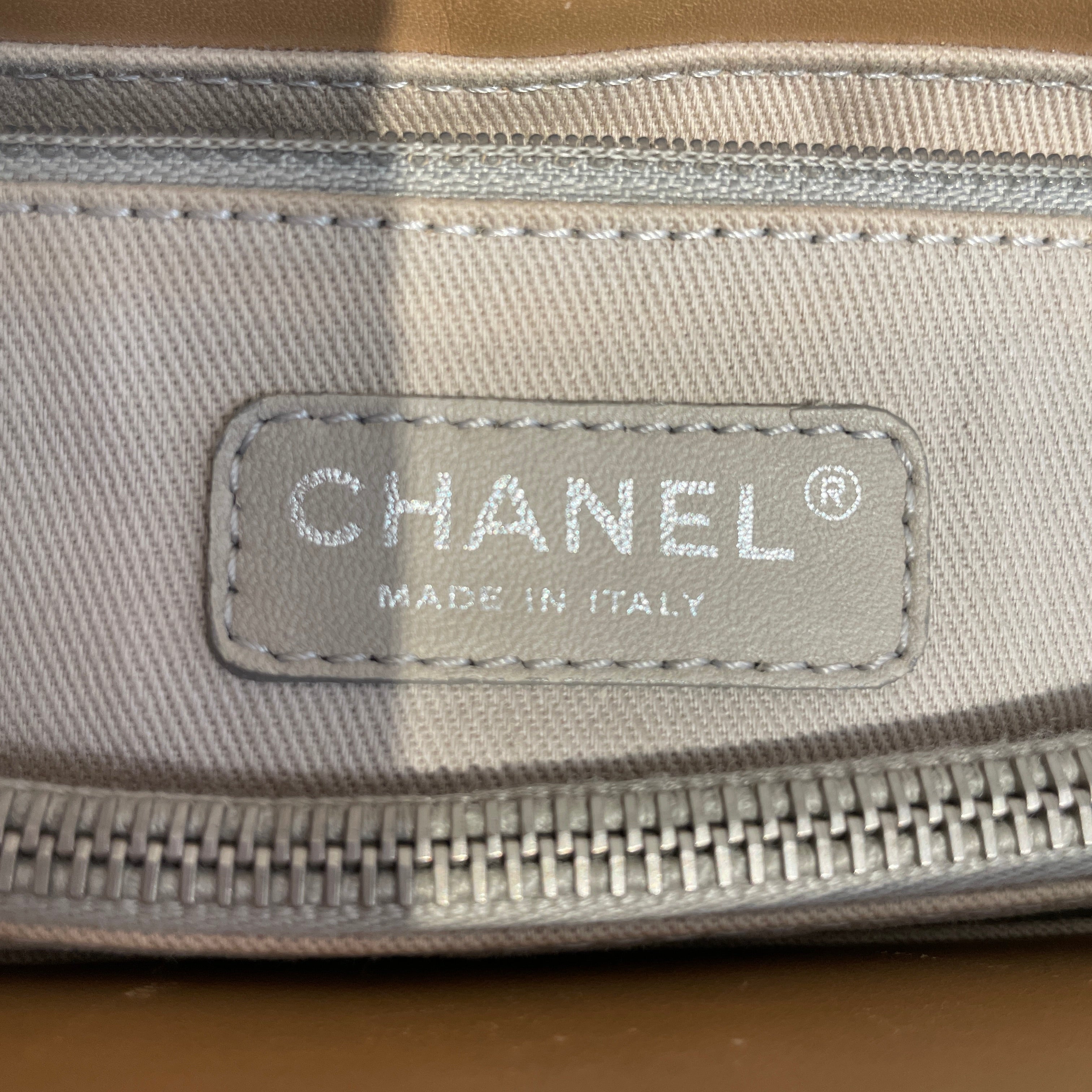 CHANEL/Hand Bag/OS/Leather/BEG/Quilted Calfskin view 4