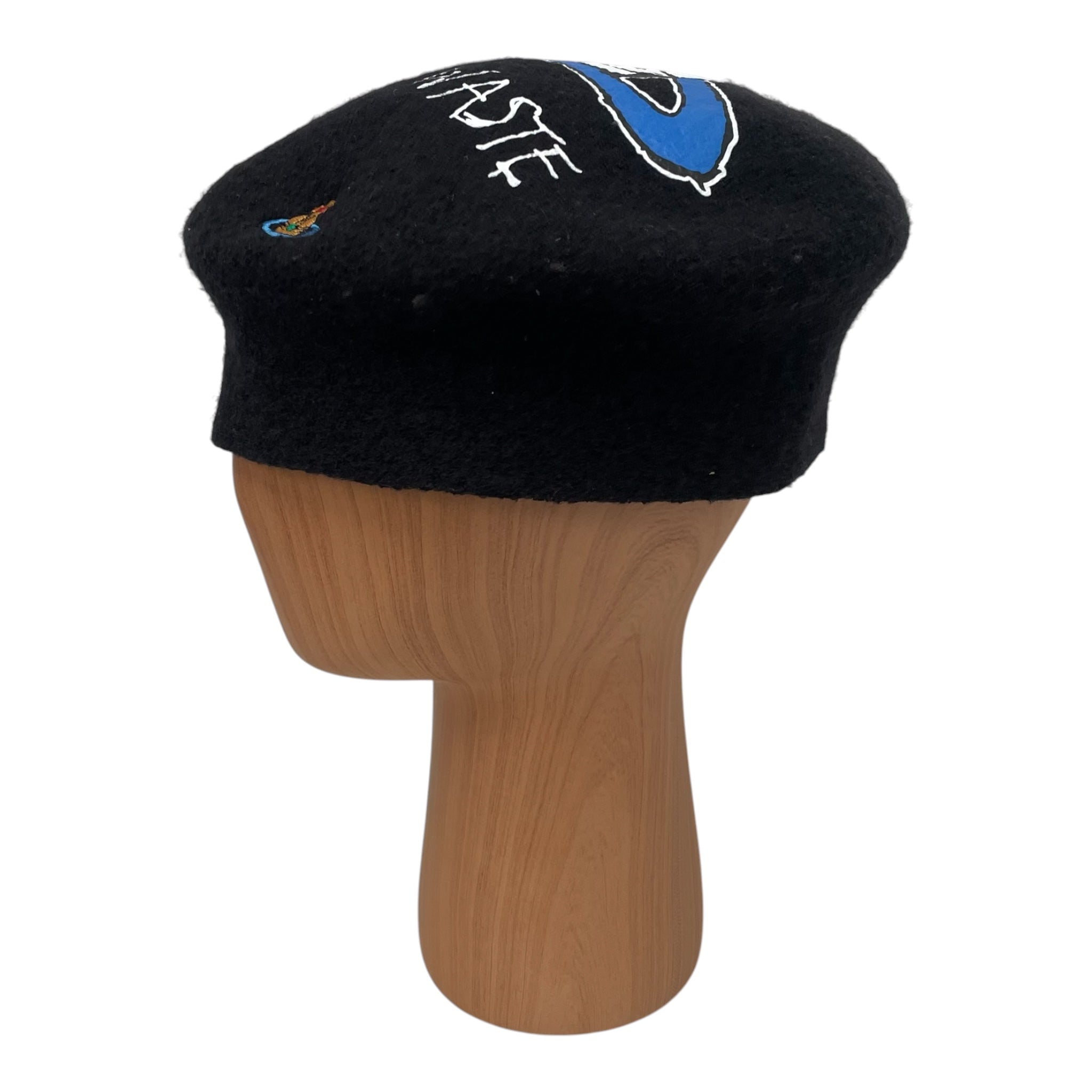Vivienne Westwood/Flat Cap/OS/Graphic/Cotton/BLK/M's/anti-waste view 3