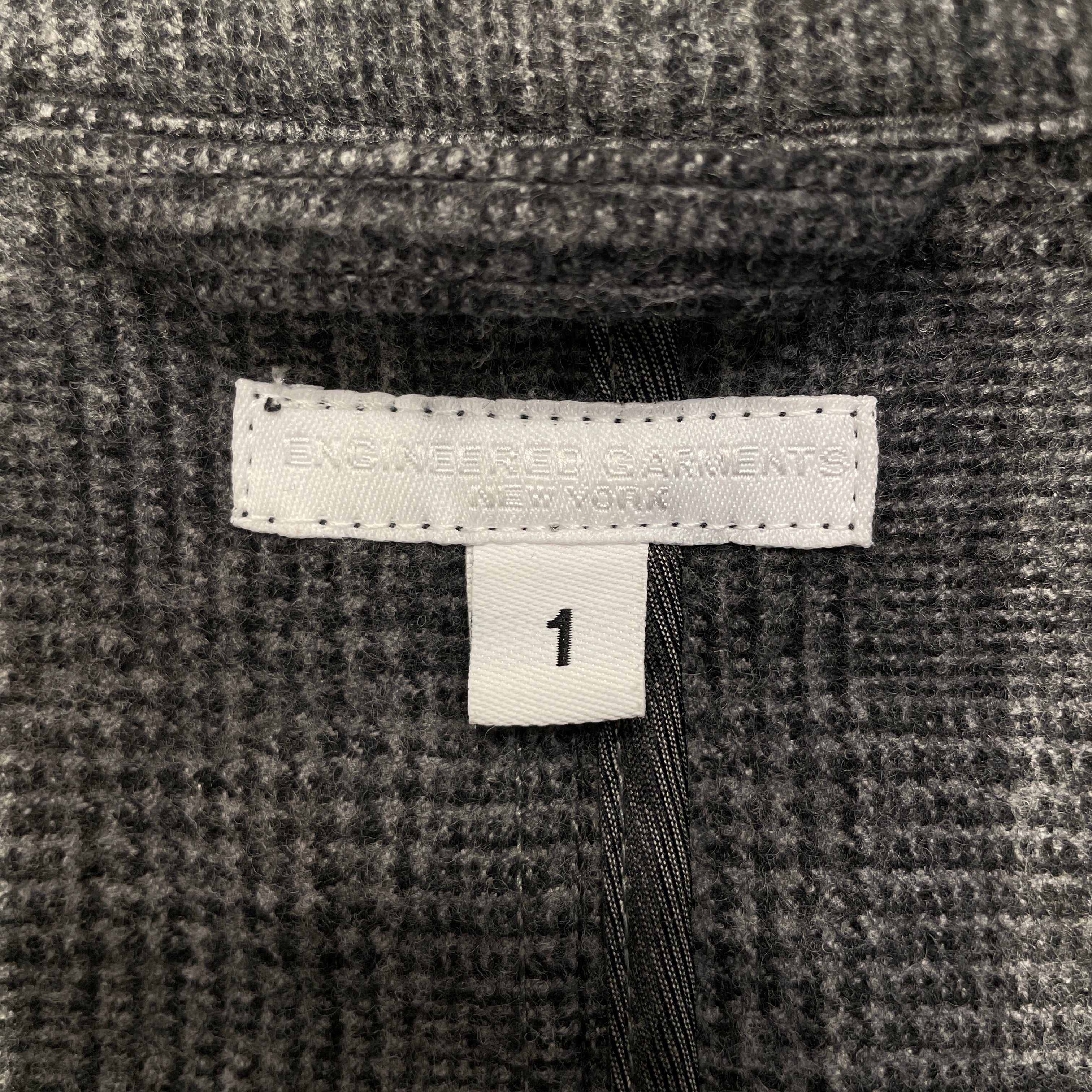 Engineered Garments/Tailored Jkt/1/Wool/GRY/Plaid/ view 3