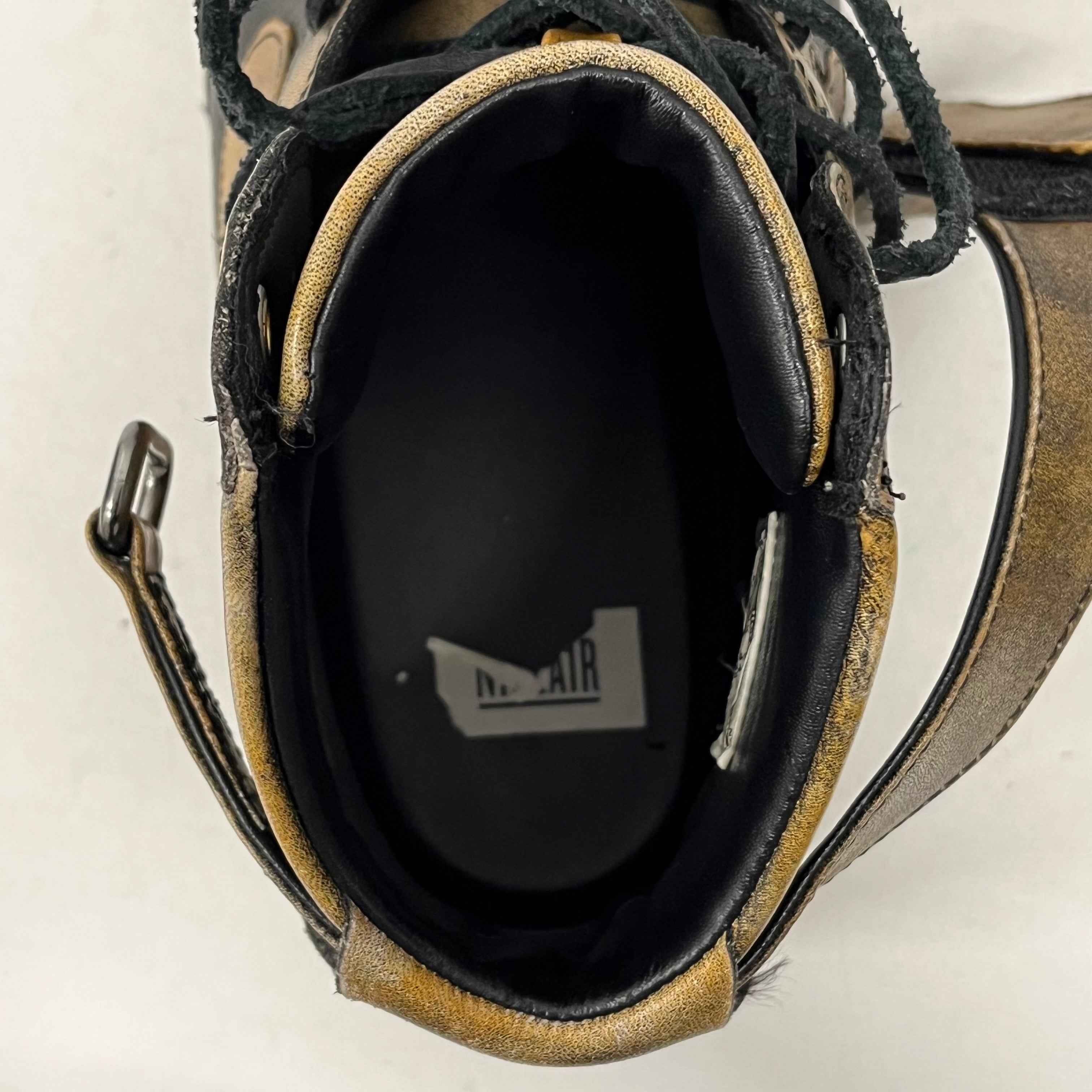 NIKE/PIGALLE/AIR FORCE 1 HI NG CMFT LW/Hi-Sneakers/US 10.5/Leather/BRW/677129-090 view 3
