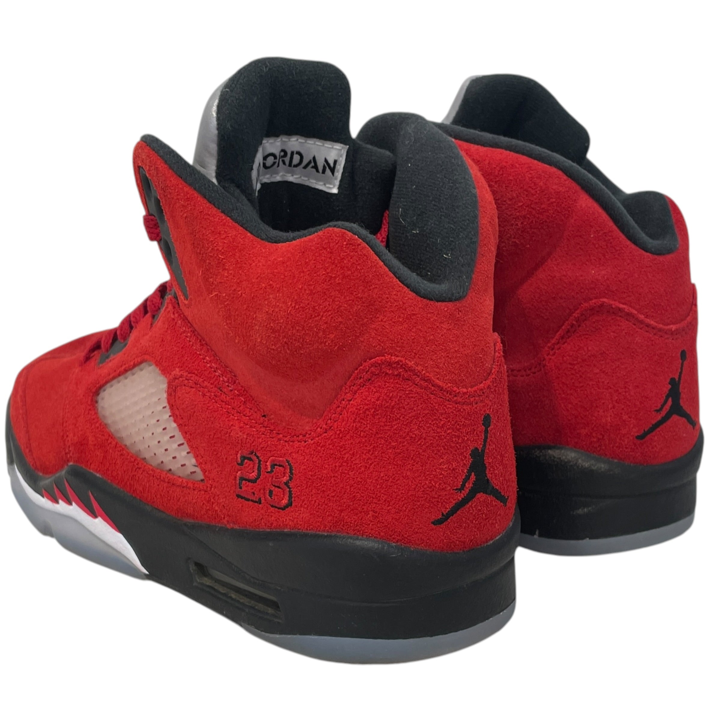 JORDAN BRAND/Hi-Sneakers/US 8.5/Suede/RED/Jordan 5 Raging Bull view 2