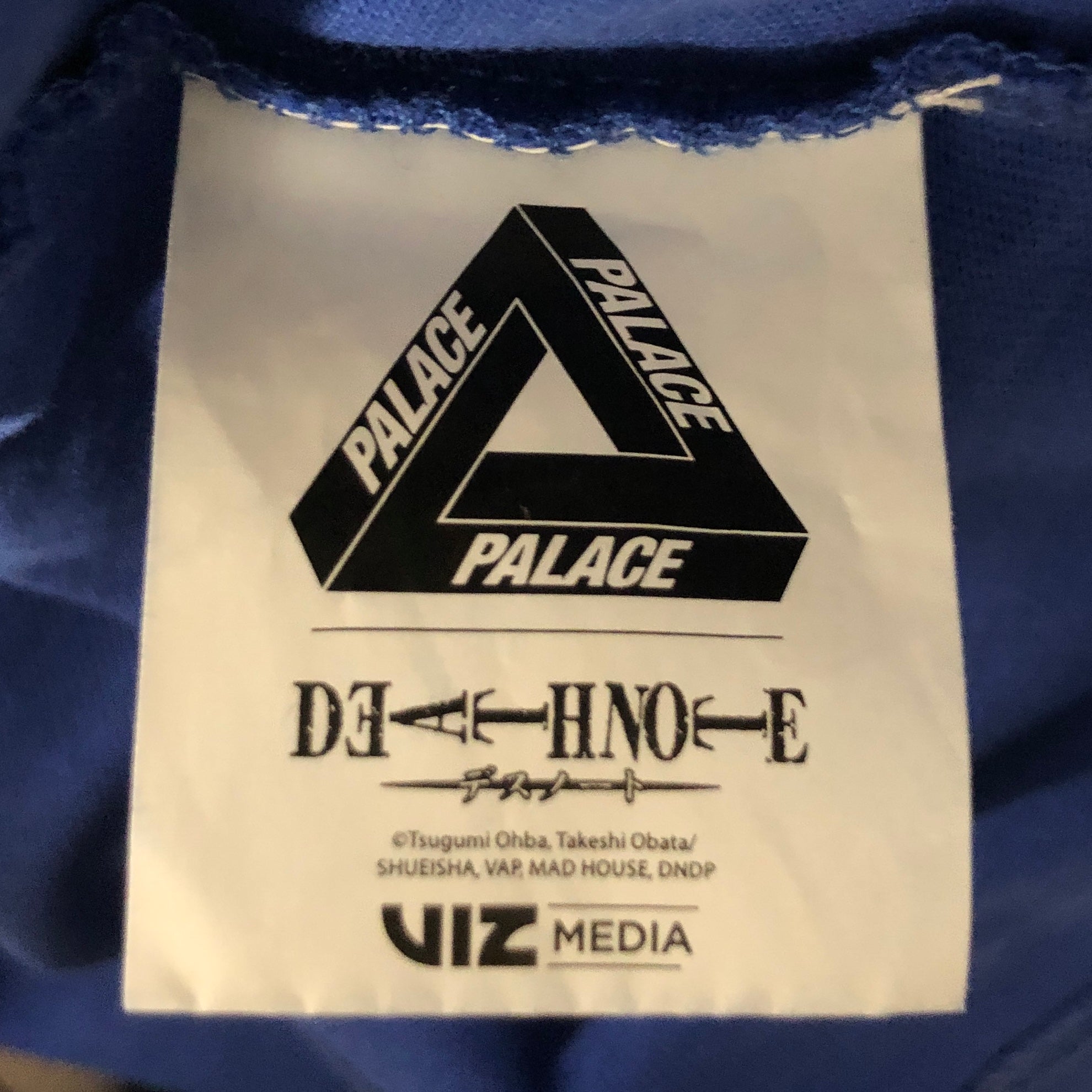 PALACE/T-Shirt/XL/Cotton/BLU/Graphic/DEATHNOTE RYUK view 4