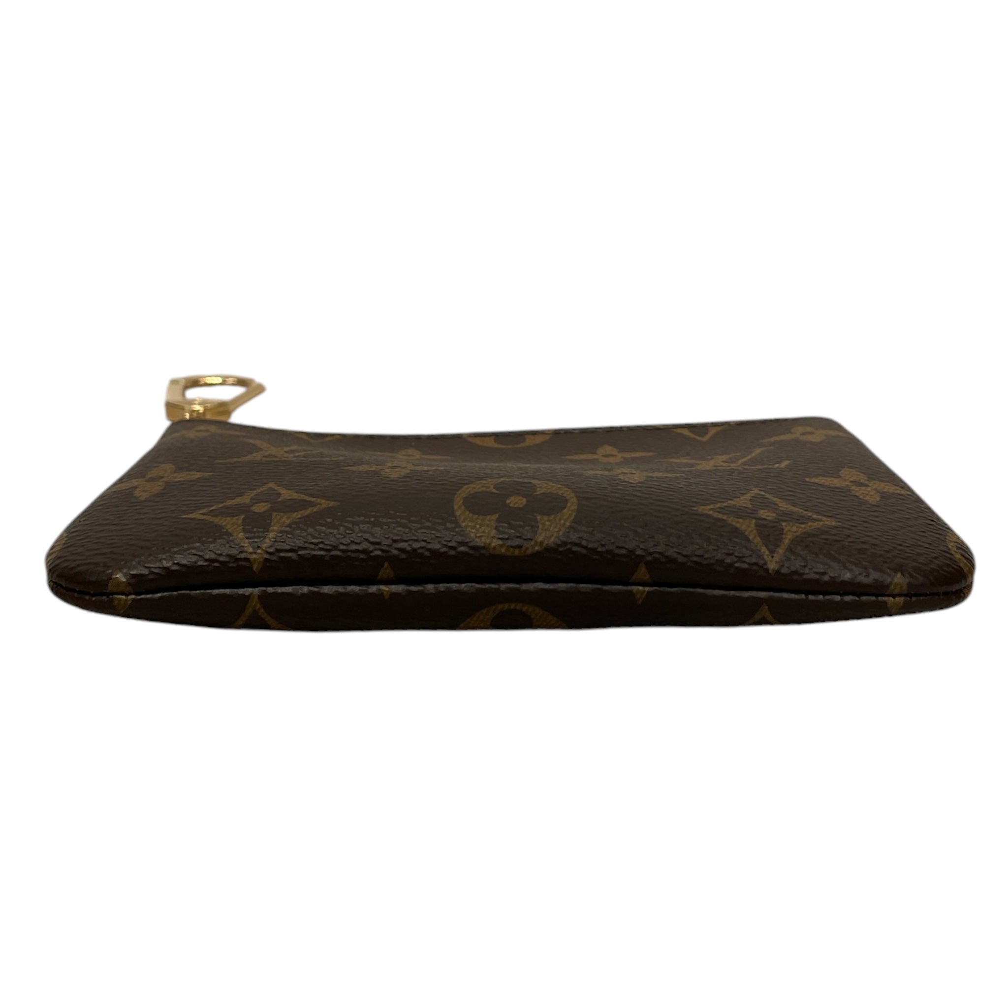 LOUIS VUITTON/Coin Wallet/Monogram/Leather/BRW/KEY POUCH view 5