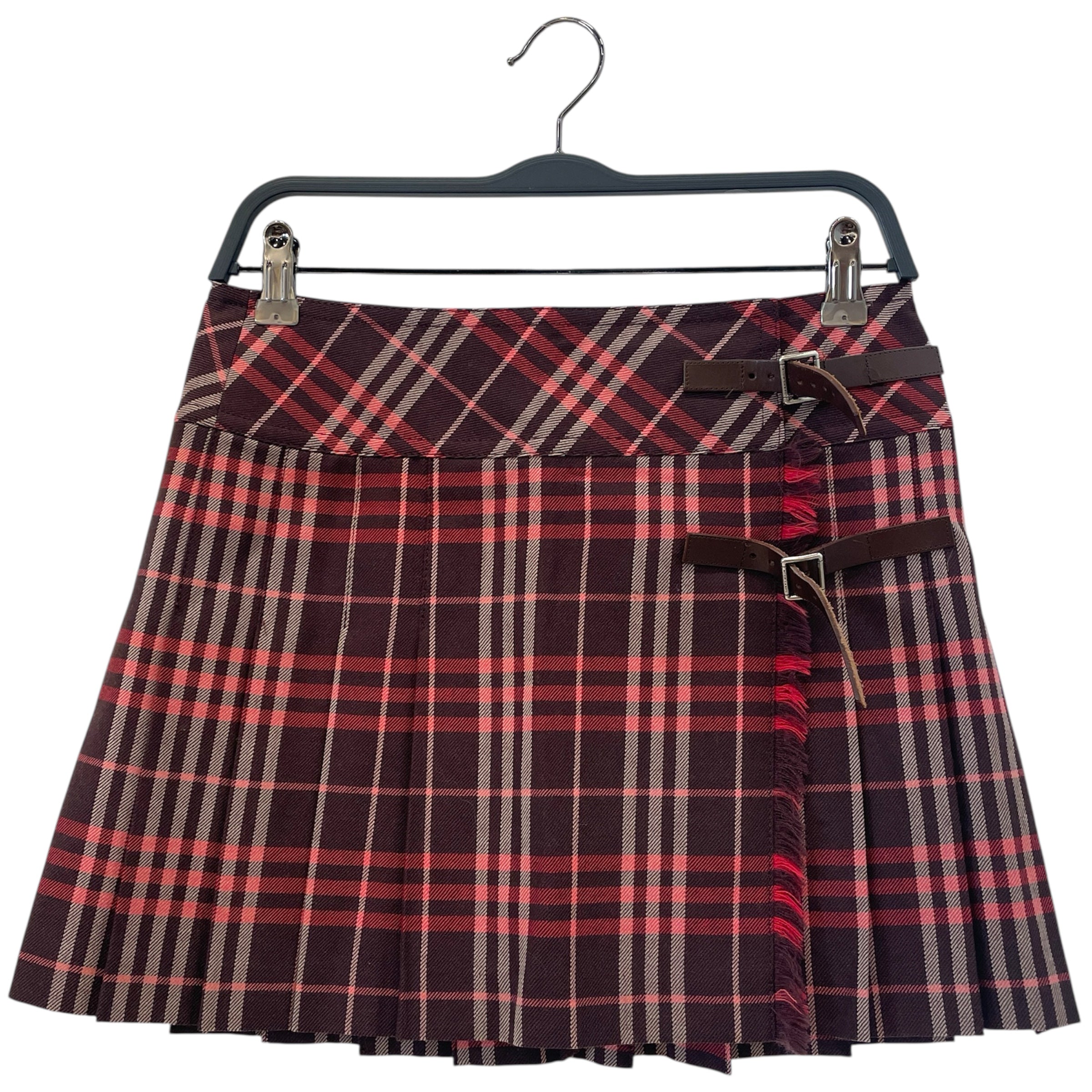 BURBERRY BLUE LABEL/Skirt/38/Plaid/Cotton/BRD/ view 2