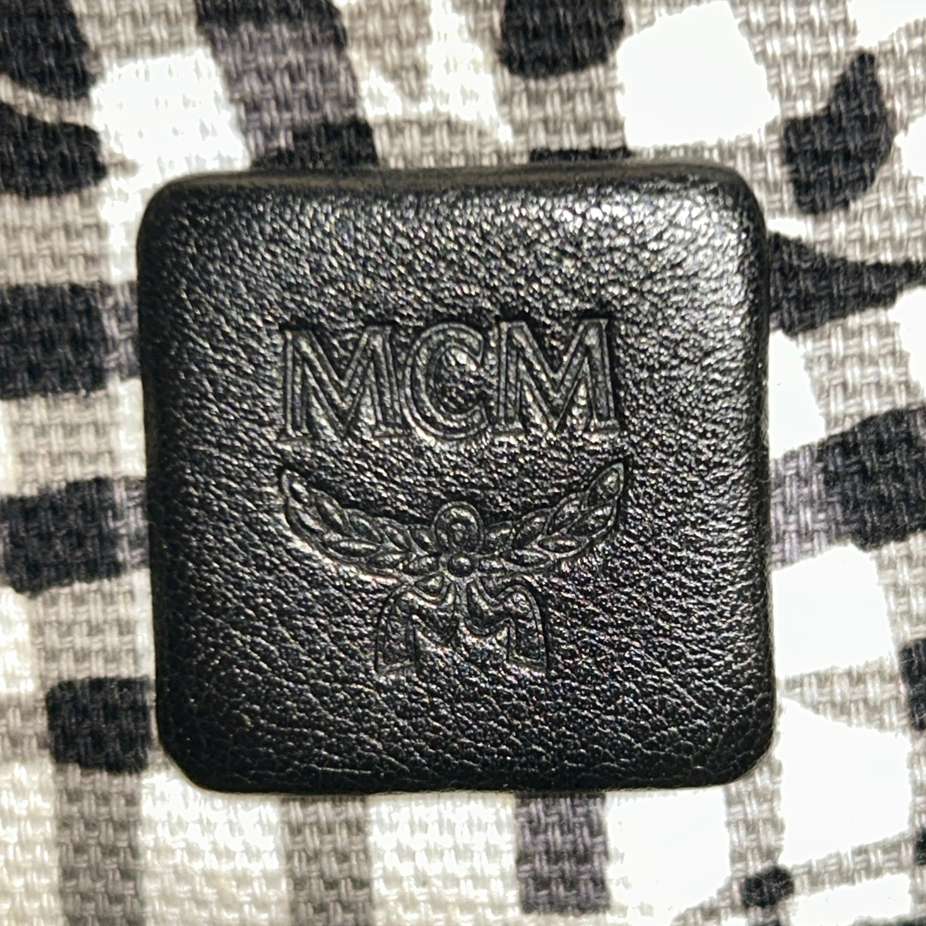 MCM/Tote Bag/Monogram/Leather/BLK/Reversible Totebag with Pouch view 5