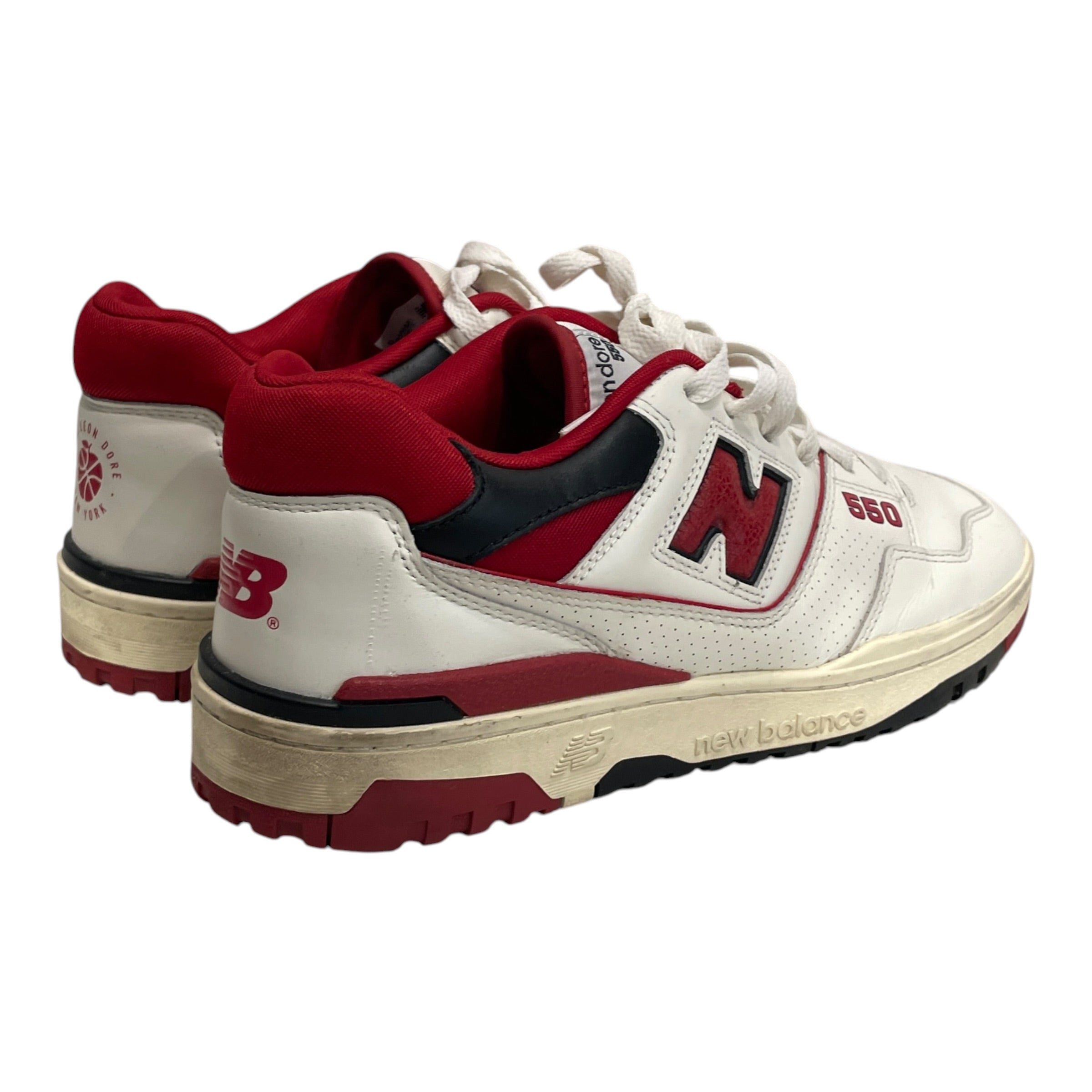 NEW BALANCE/AIME LEON DORE/Low-Sneakers/US 10/WHT/RED CONTRAST 550 view 2
