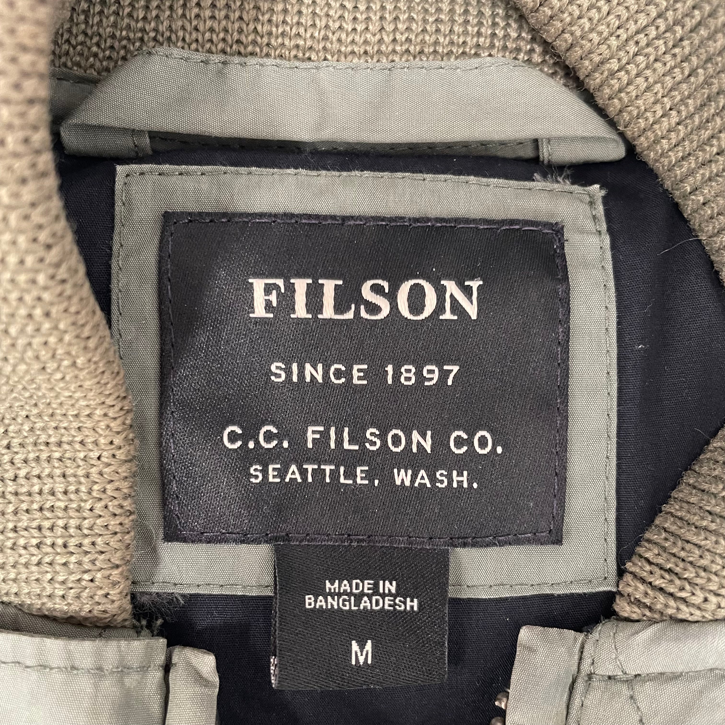 FILSON/Puffer Vest/M/Nylon/GRN/ view 3