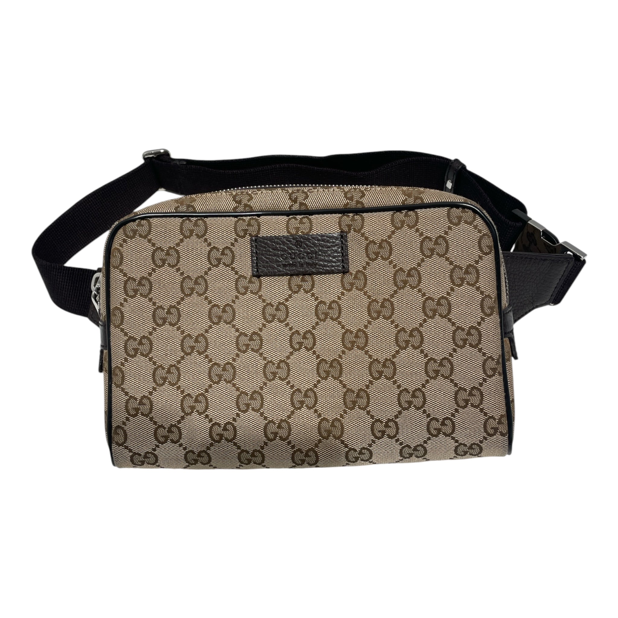 GUCCI/Fanny Pack/Monogram/Cotton/CML/Monogram Canvas Belt Bag view 1
