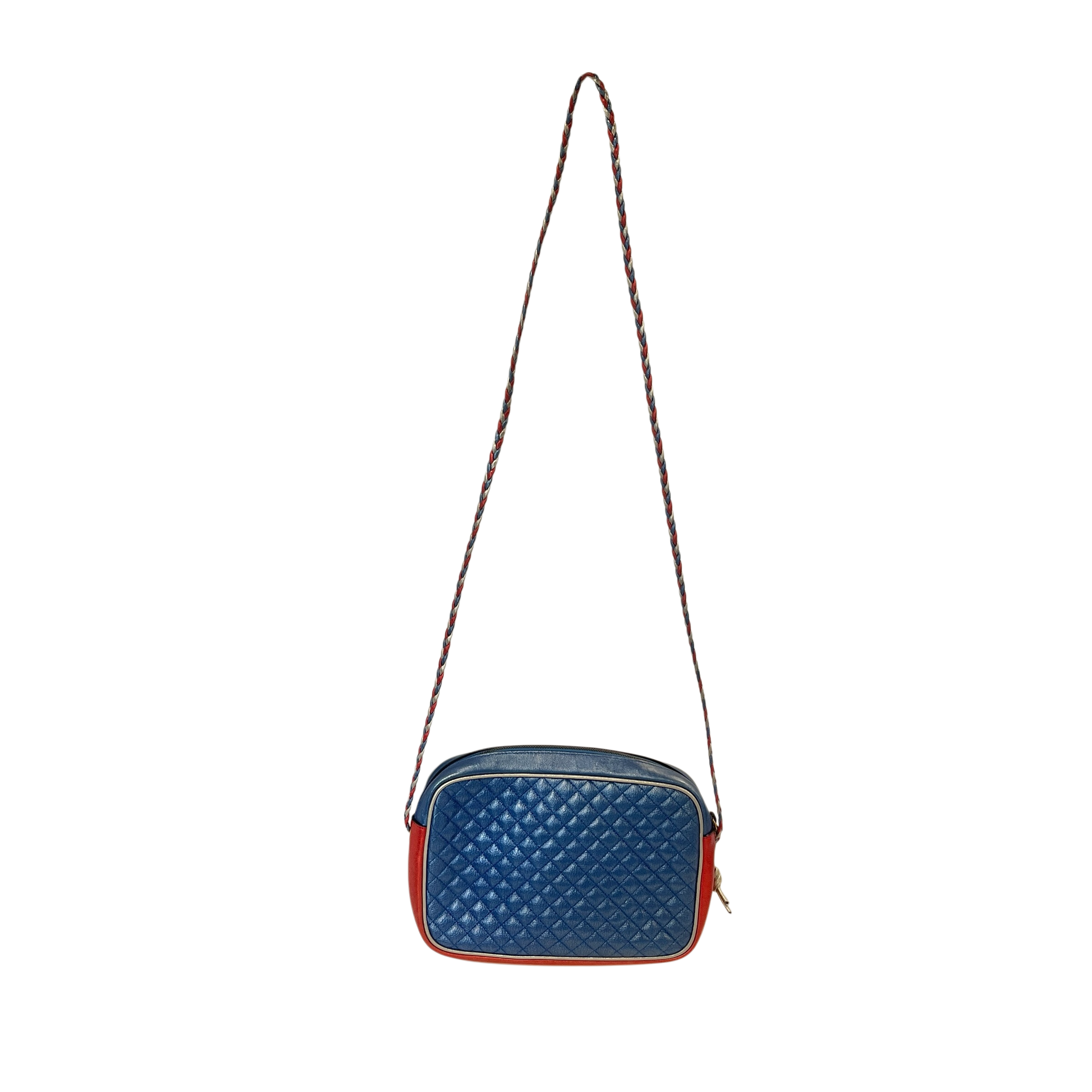 GUCCI/Cross Body Bag/Border/Leather/MLT/RED/SLV/BLU 541061 493075 view 2