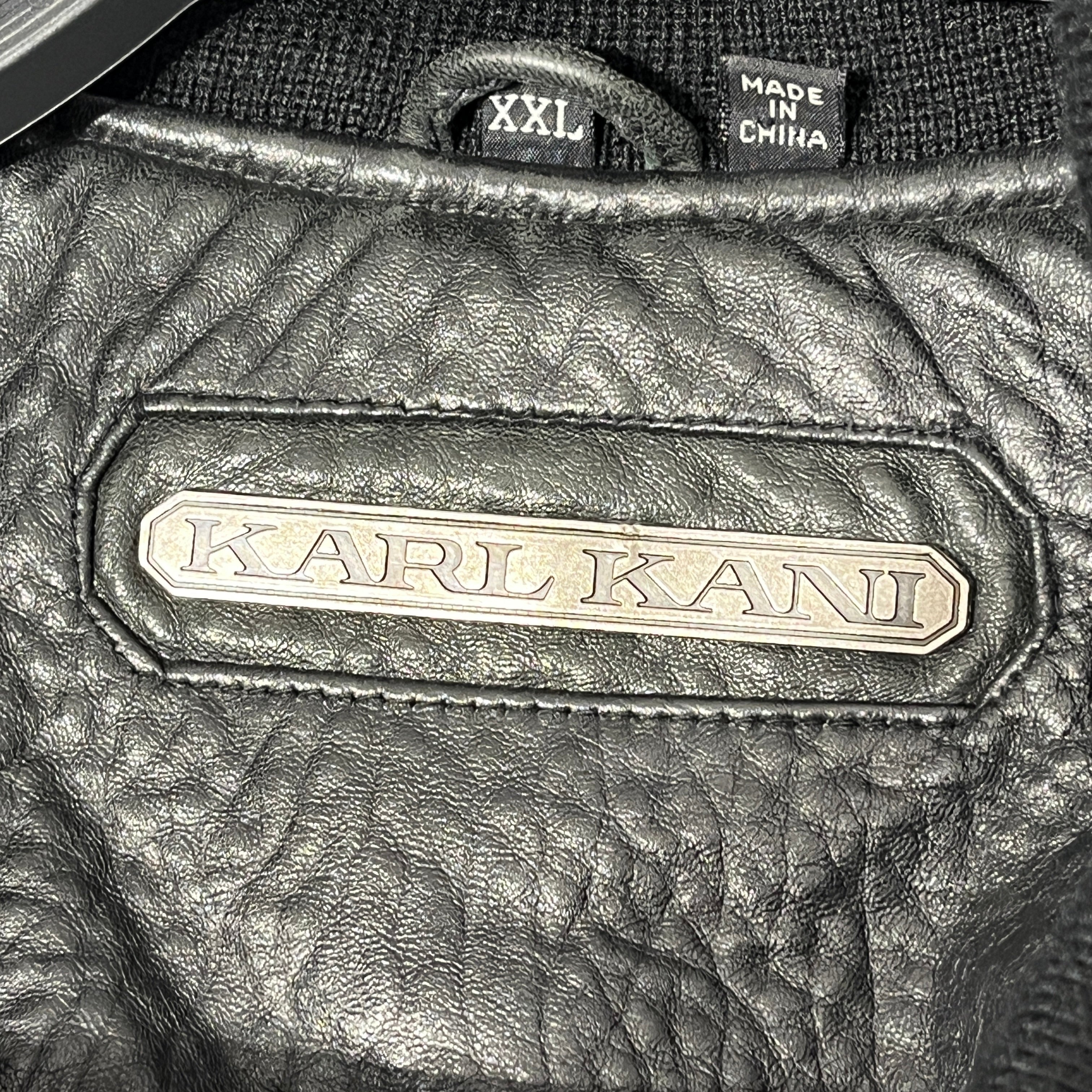 Karl Kani/Jacket/XXL/Leather/BLK/ view 3