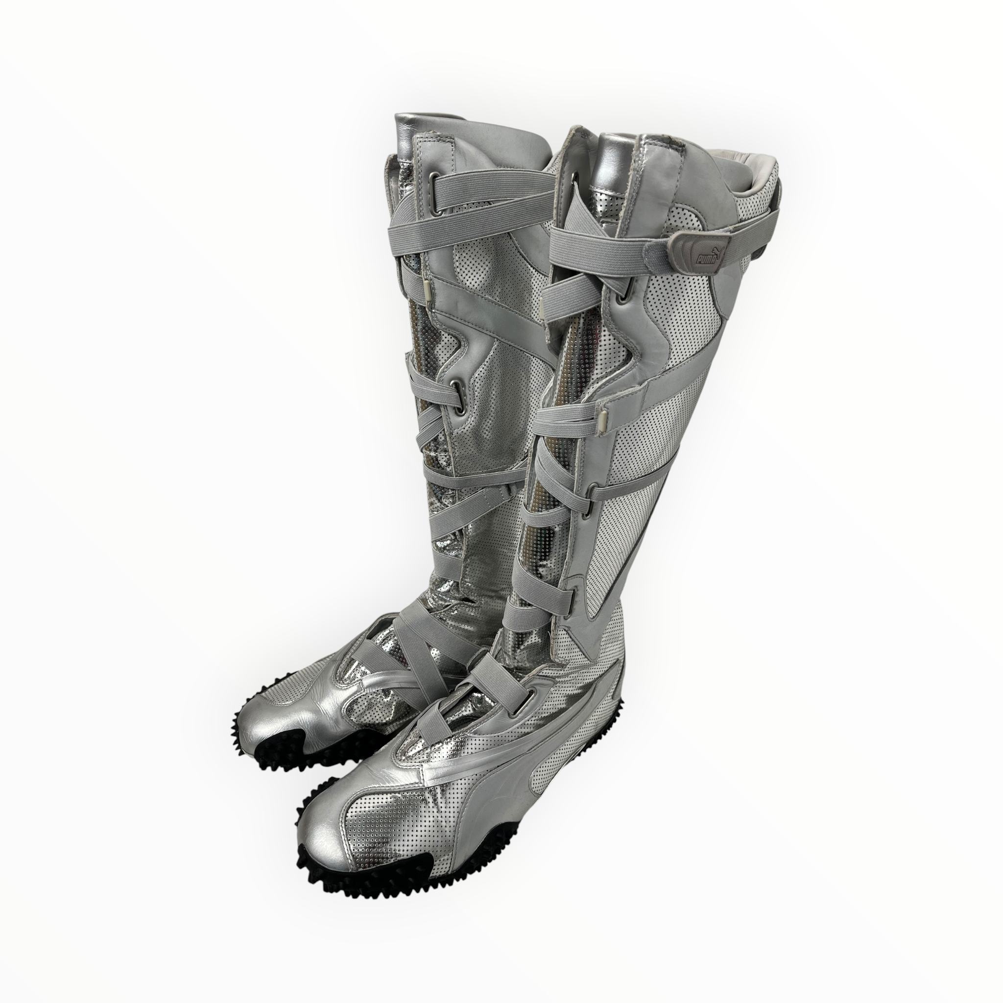 PUMA/OTTOLINGER/Boots/US 12/Nylon/SLV/395808-02/SPIKED SOLE view 1