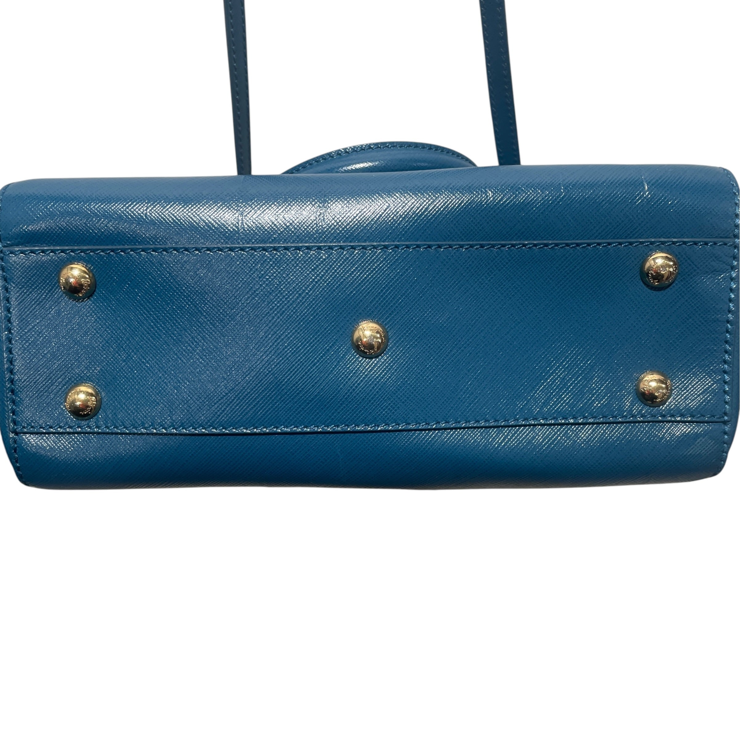 Salvatore Ferragamo/Cross Body Bag/Acrylic/BLU/GANCINI view 5