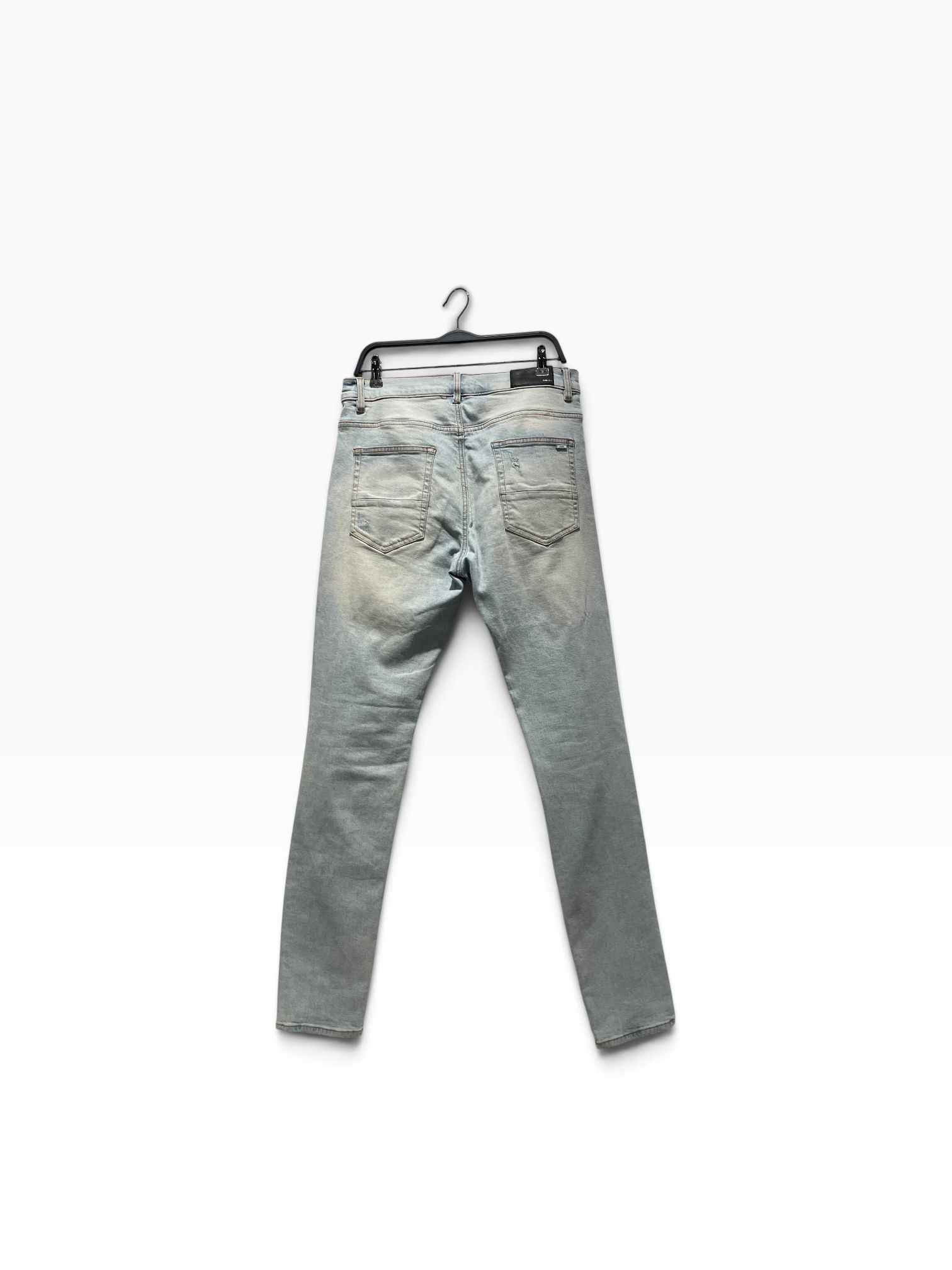 AMIRI/Skinny Pants/34/Cotton/BLU/Graphic/red floral view 2