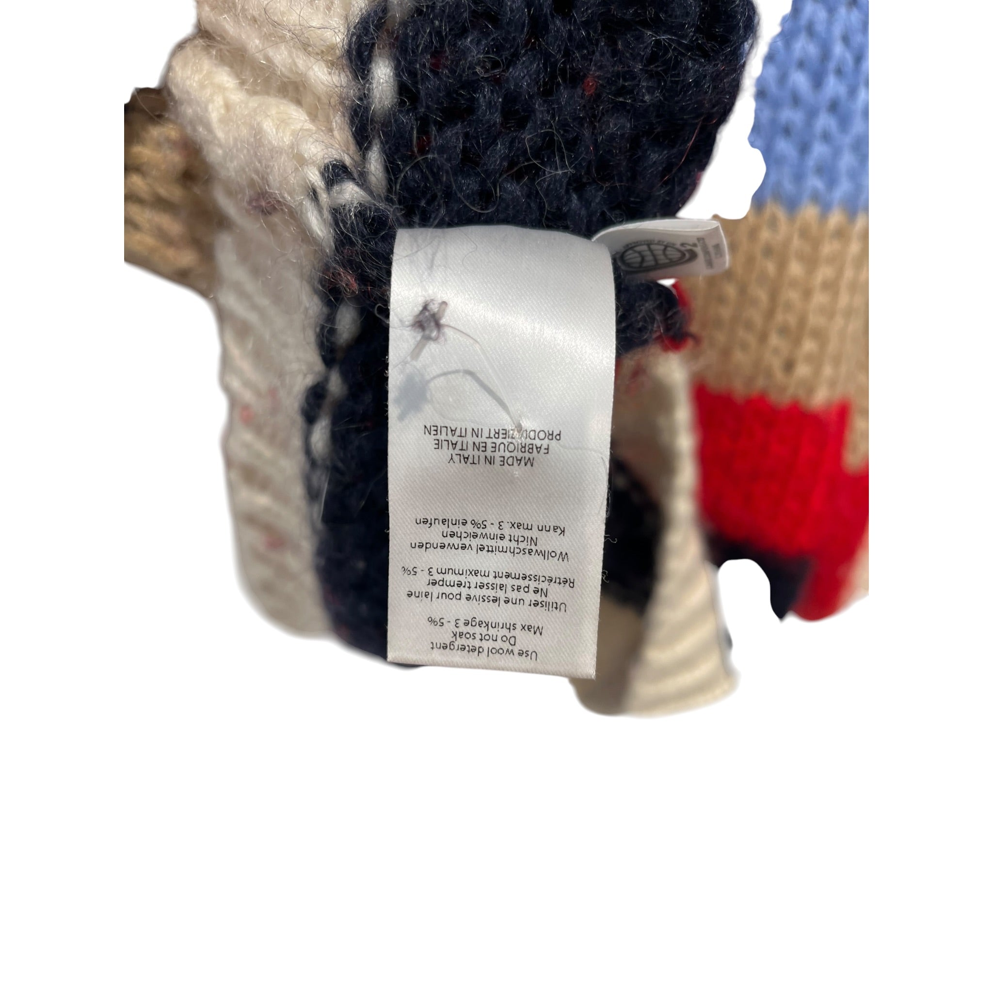 GANNI/Heavy Sweater/S/Stripe/Mohair/MLT/MULTICOLOR KNITTED SWEATER view 4