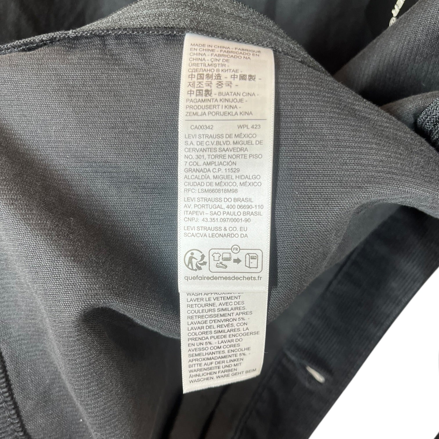 Levis CALIFORNIA/UNDERCOVER/Jacket/XL/Cotton/BLK/SMALL PARTS CORDUROY JKT view 4